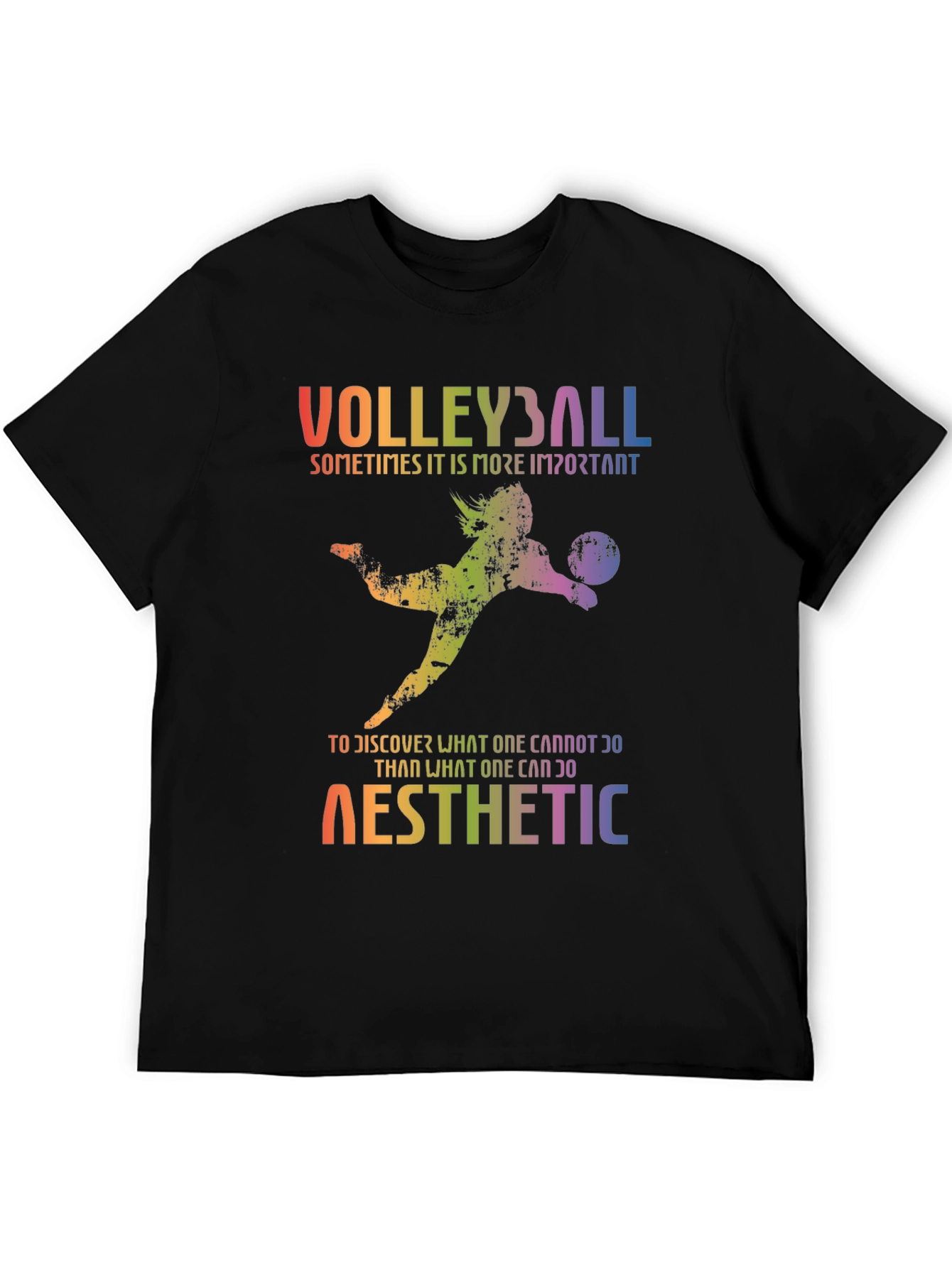 Volleyball Aesthetic Graphic T-Shirt