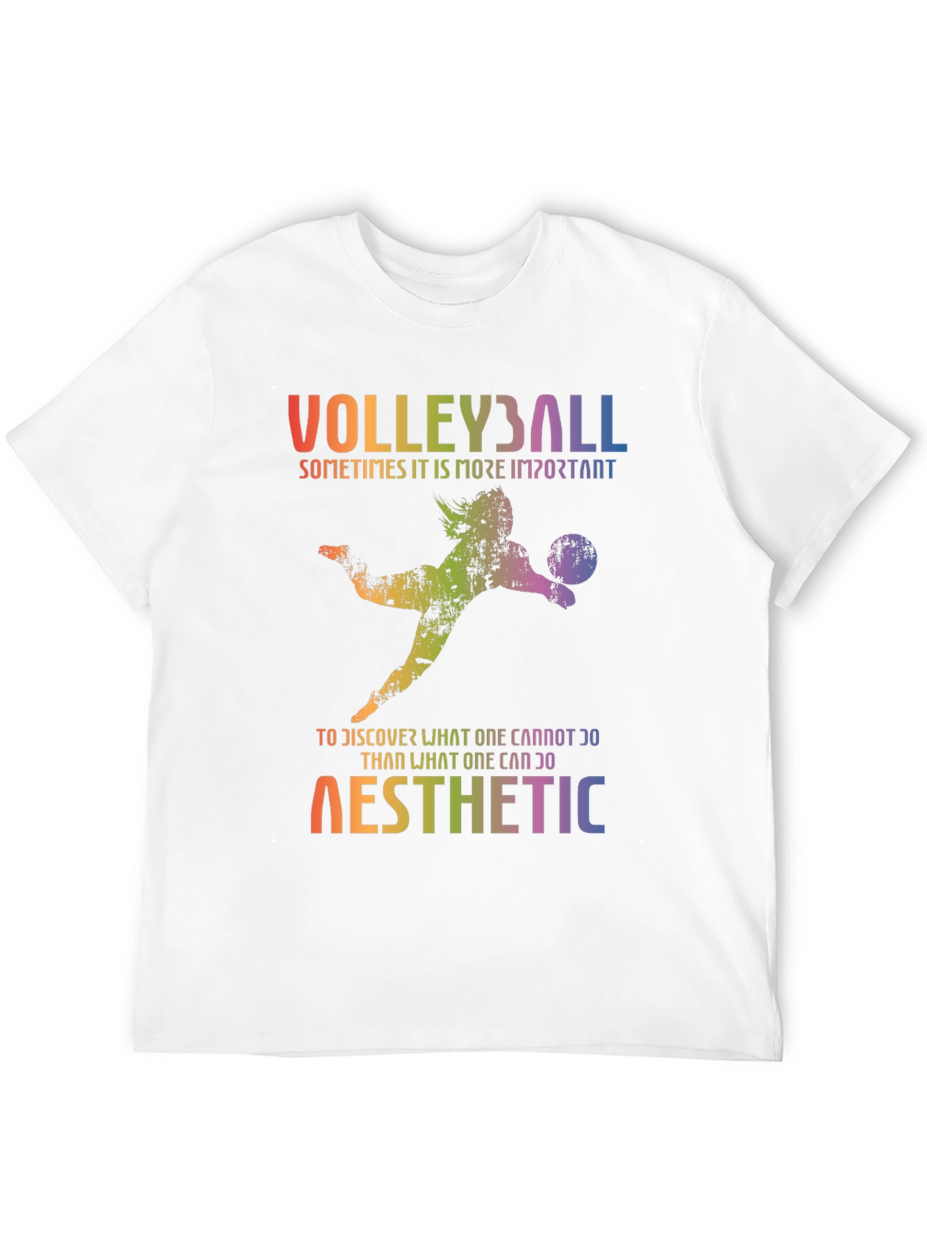 Volleyball Aesthetic Graphic T-Shirt