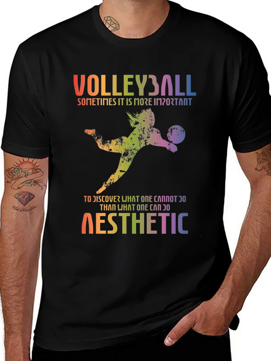 Volleyball Aesthetic Graphic T-Shirt
