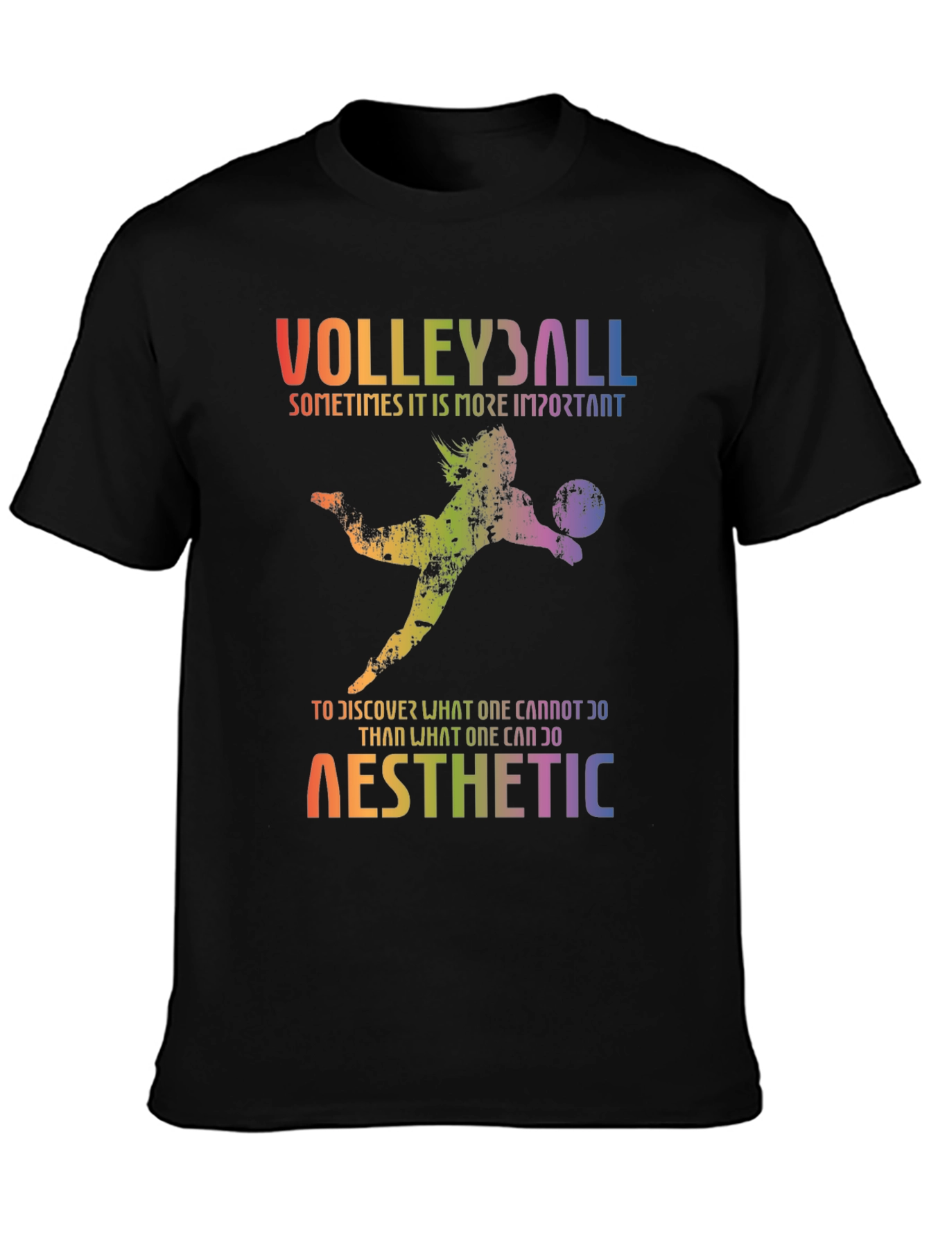 Volleyball Aesthetic Graphic T-Shirt