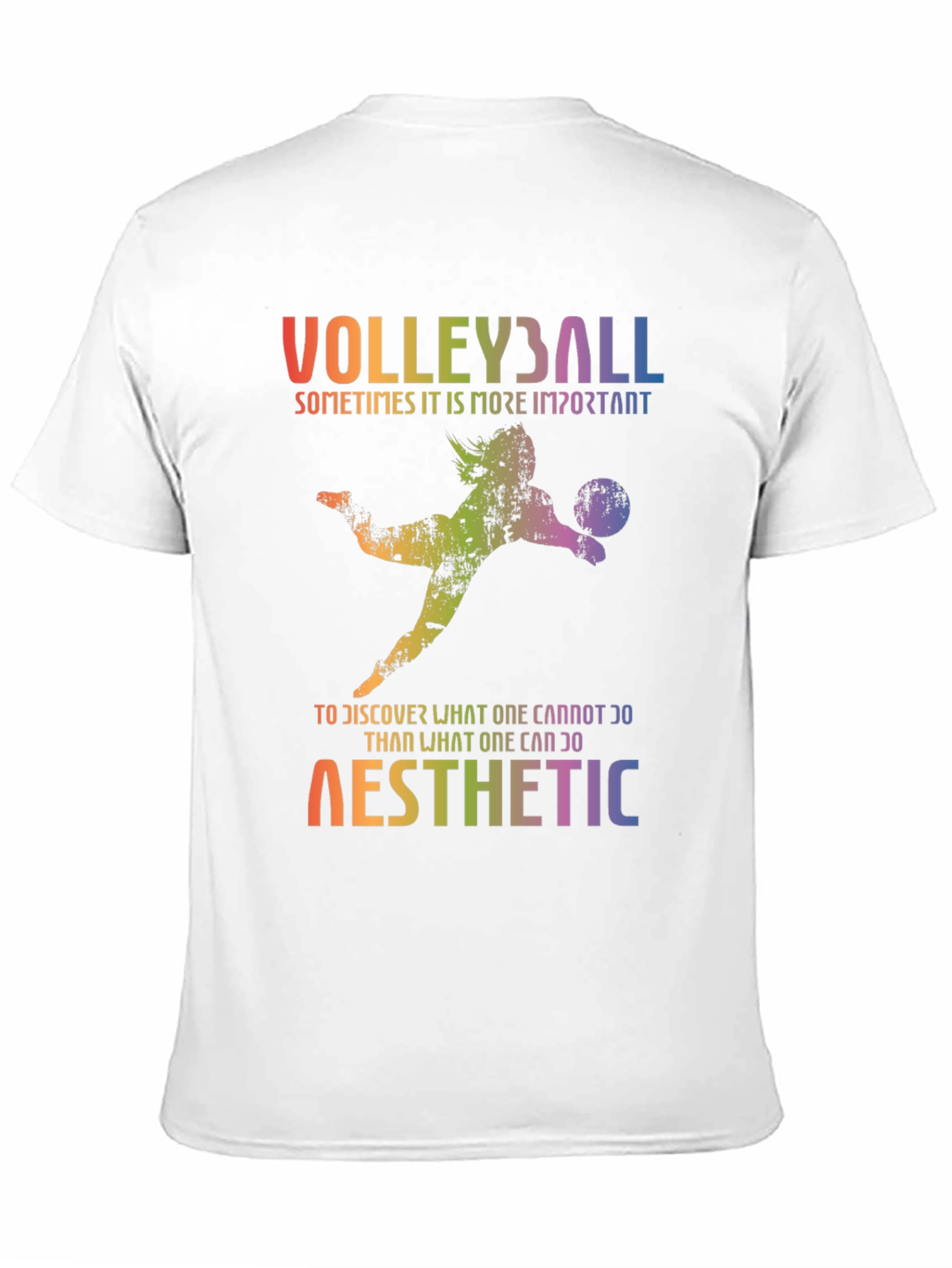 Volleyball Aesthetic Graphic T-Shirt