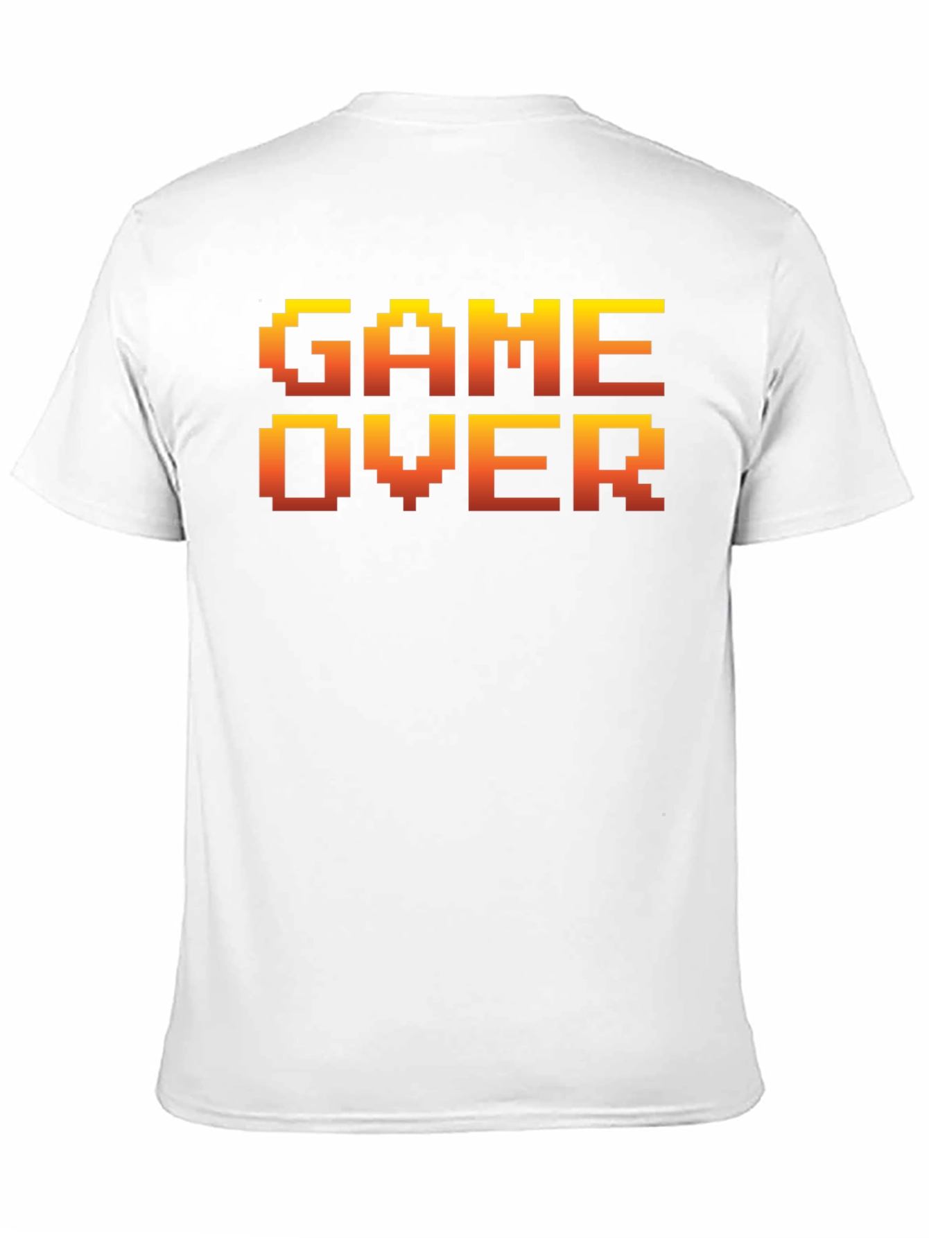 Retro Game Over Graphic Tee - Gamer Style