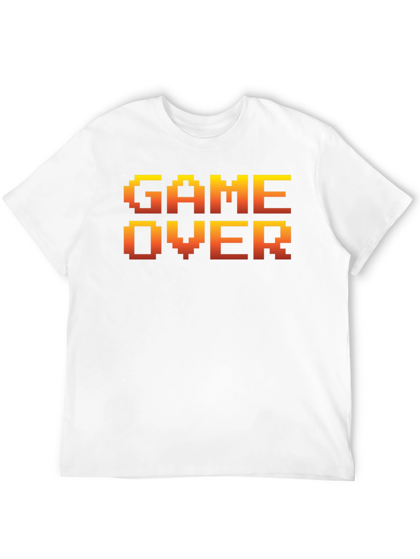 Retro Game Over Graphic Tee - Gamer Style