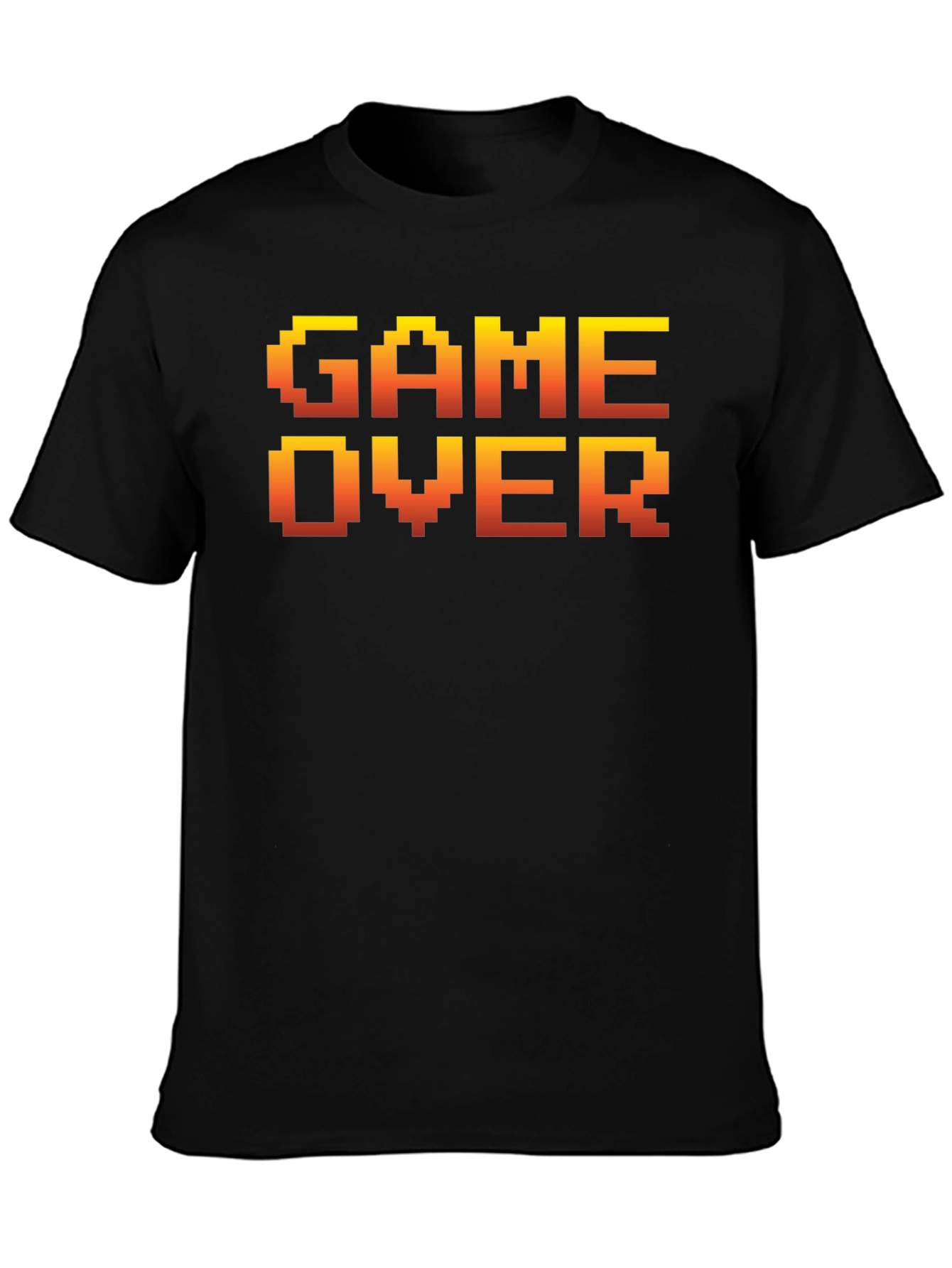Retro Game Over Graphic Tee - Gamer Style