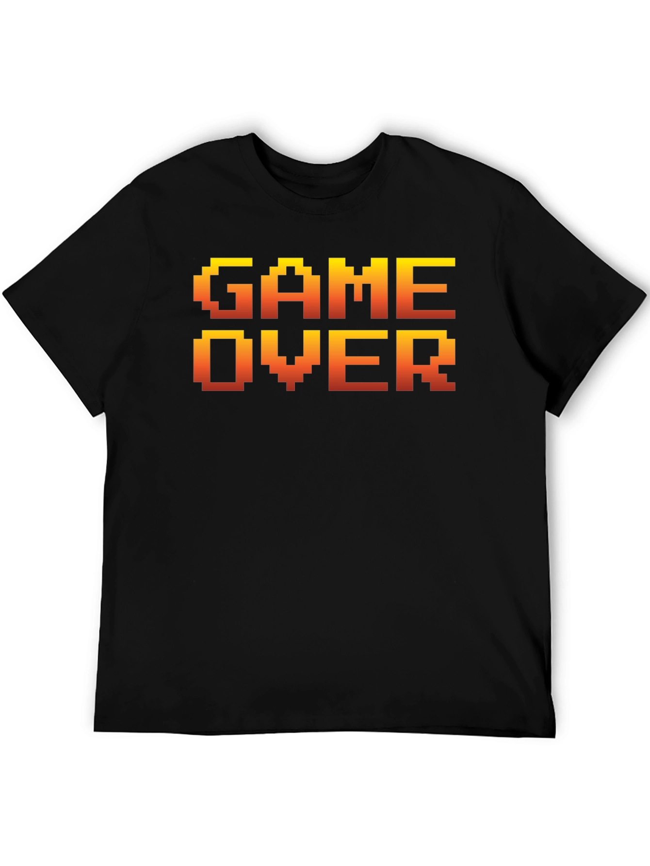 Retro Game Over Graphic Tee - Gamer Style