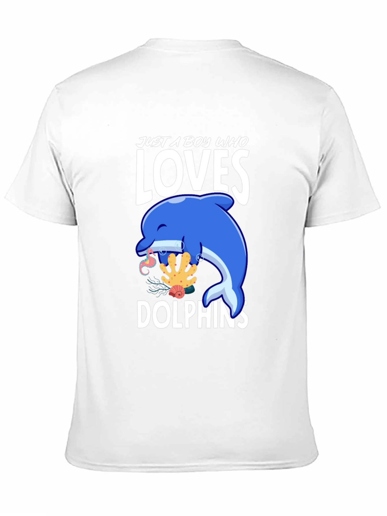 Boy Who Loves Dolphins T-Shirt