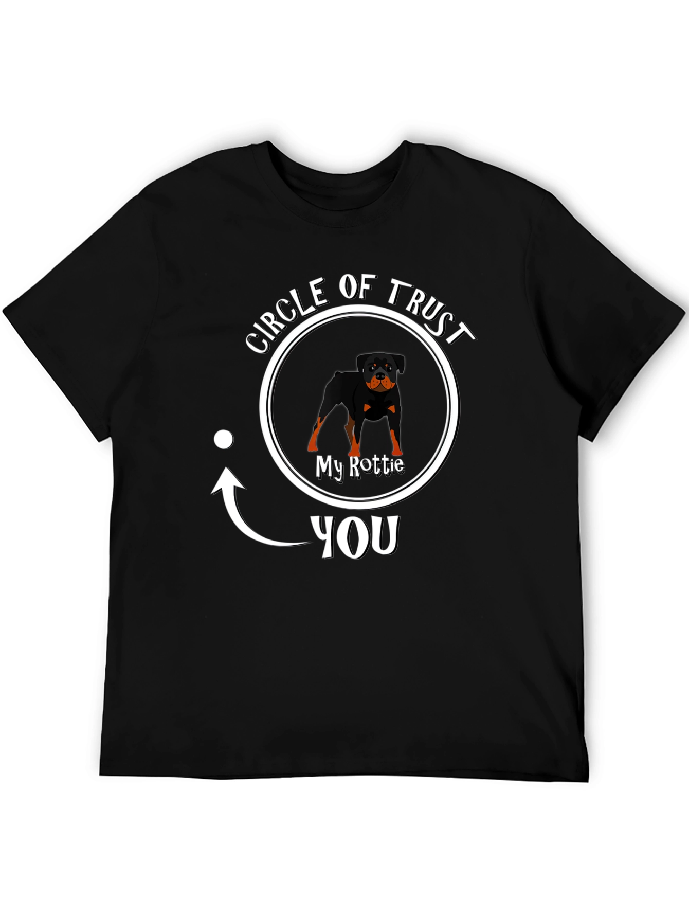 Rottie Circle of Trust Graphic Tee