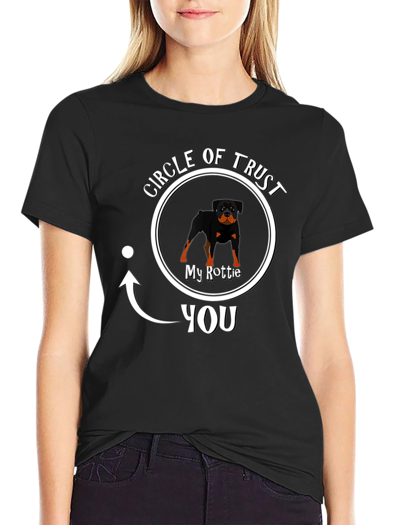 Rottie Circle of Trust Graphic Tee