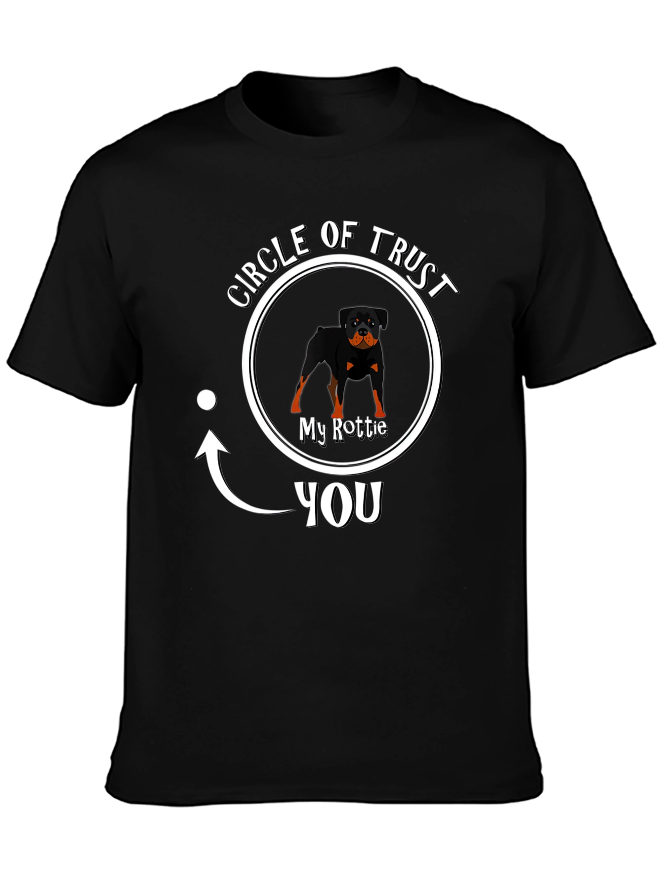 Rottie Circle of Trust Graphic Tee