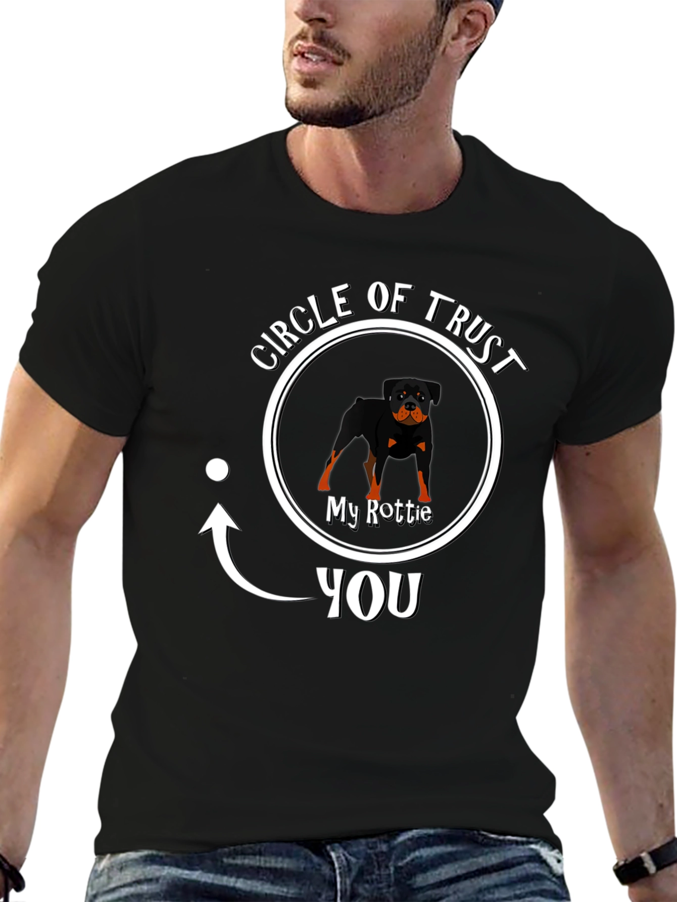 Rottie Circle of Trust Graphic Tee