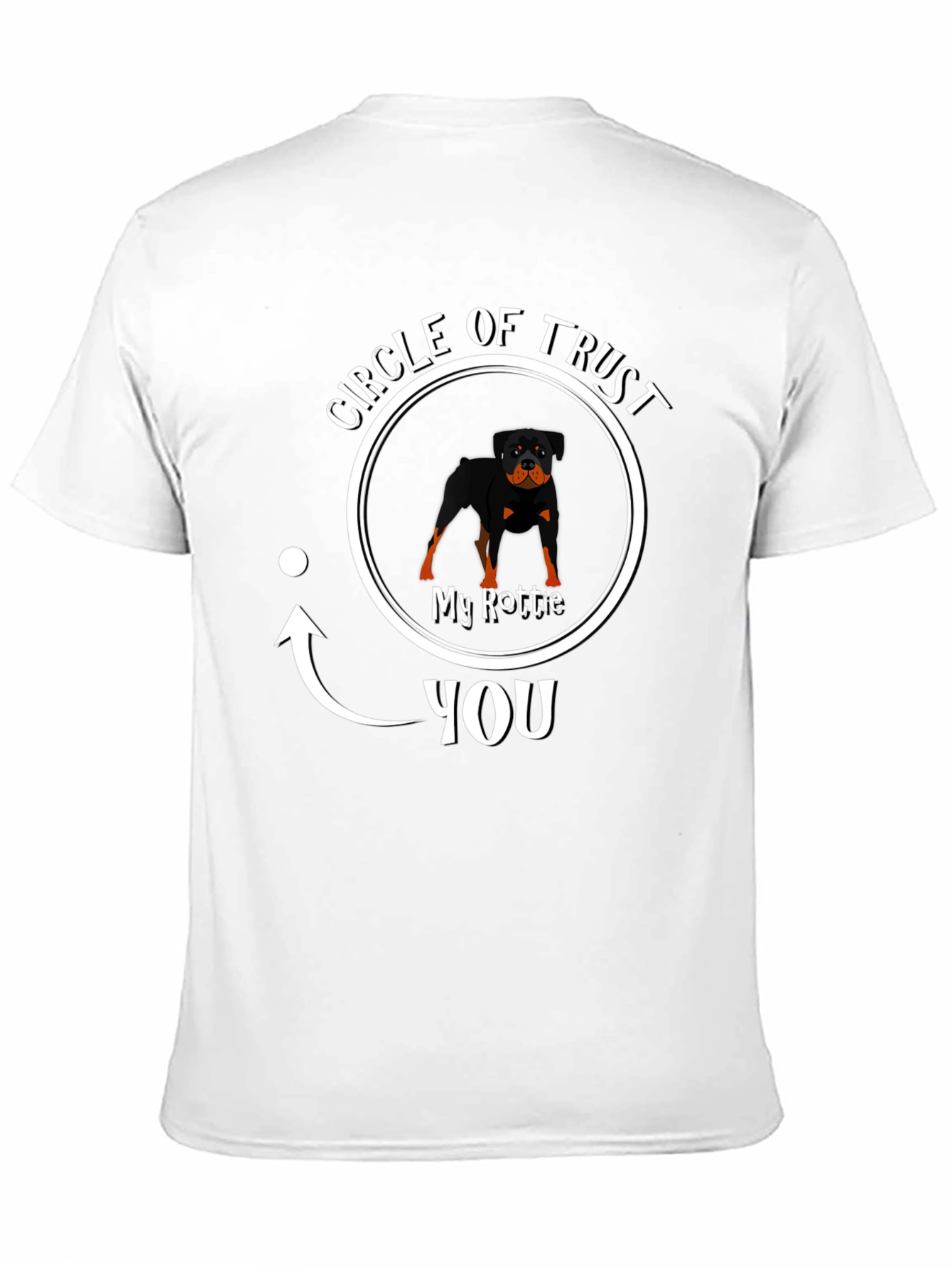Rottie Circle of Trust Graphic Tee