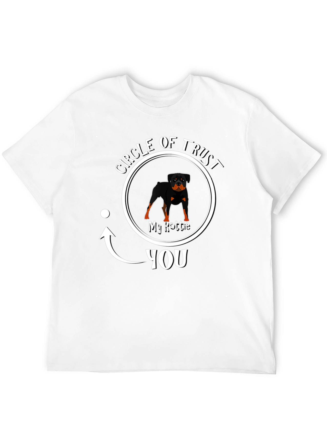 Rottie Circle of Trust Graphic Tee