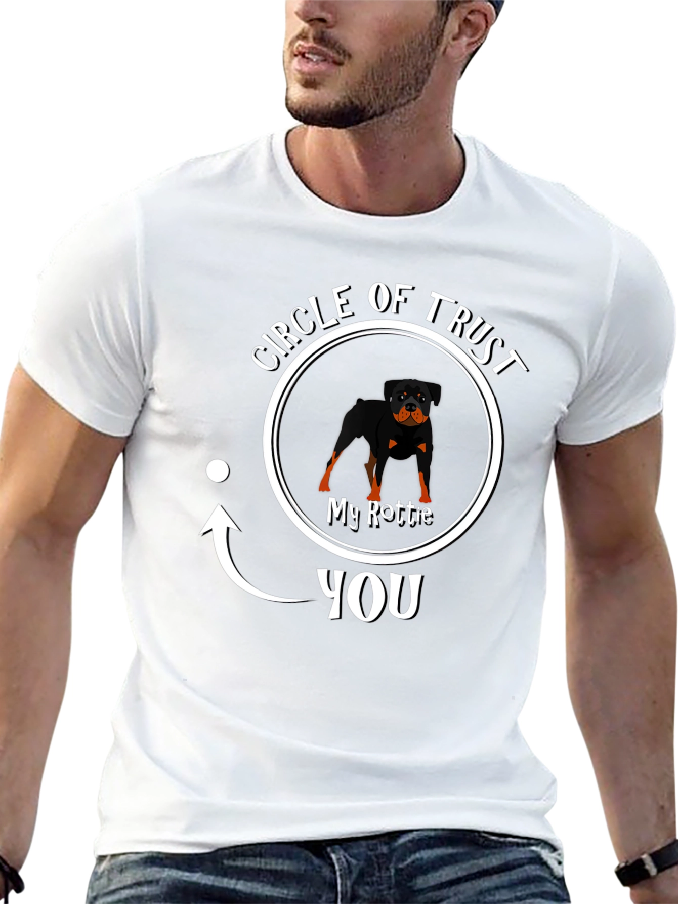 Rottie Circle of Trust Graphic Tee