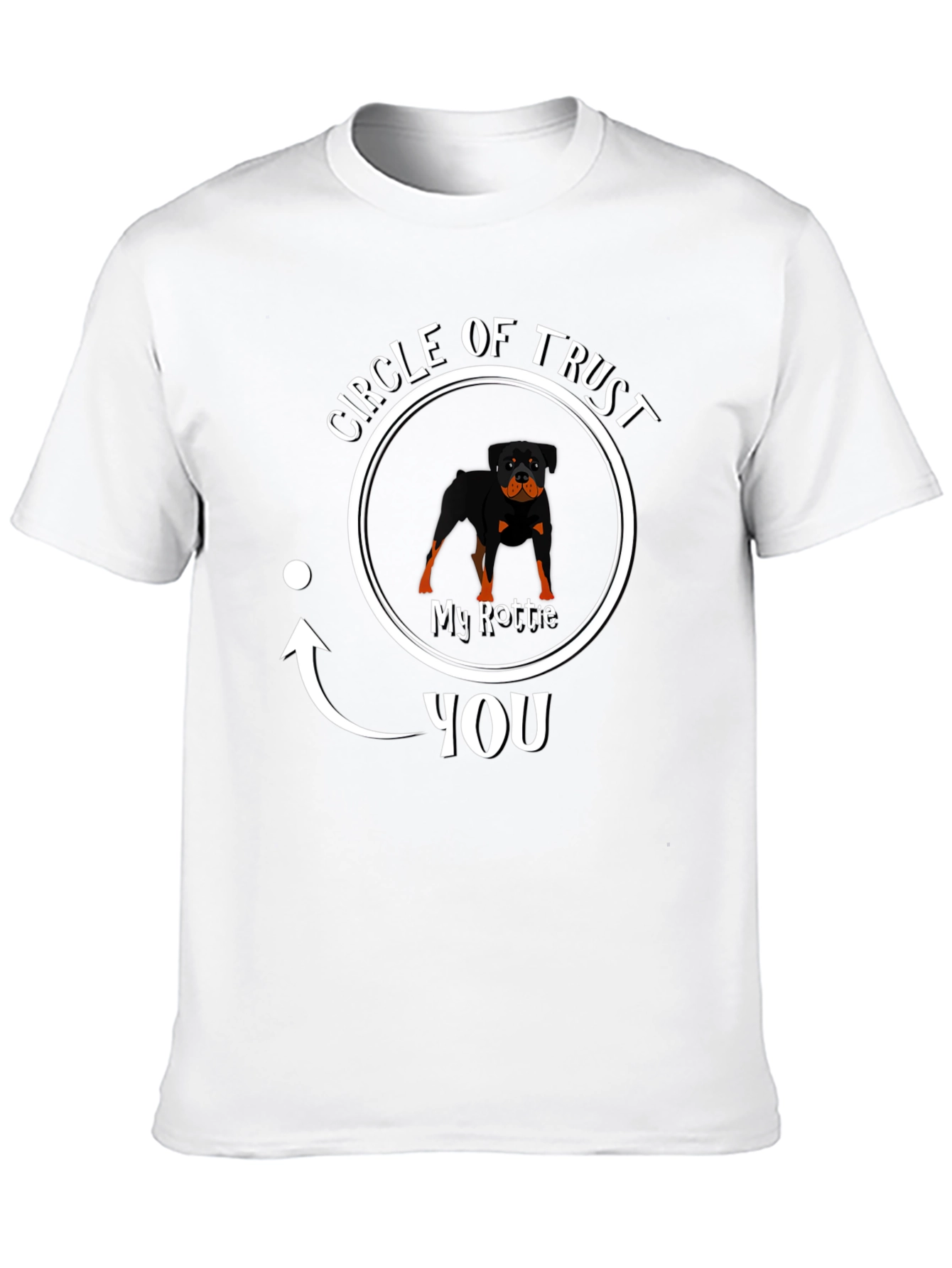 Rottie Circle of Trust Graphic Tee