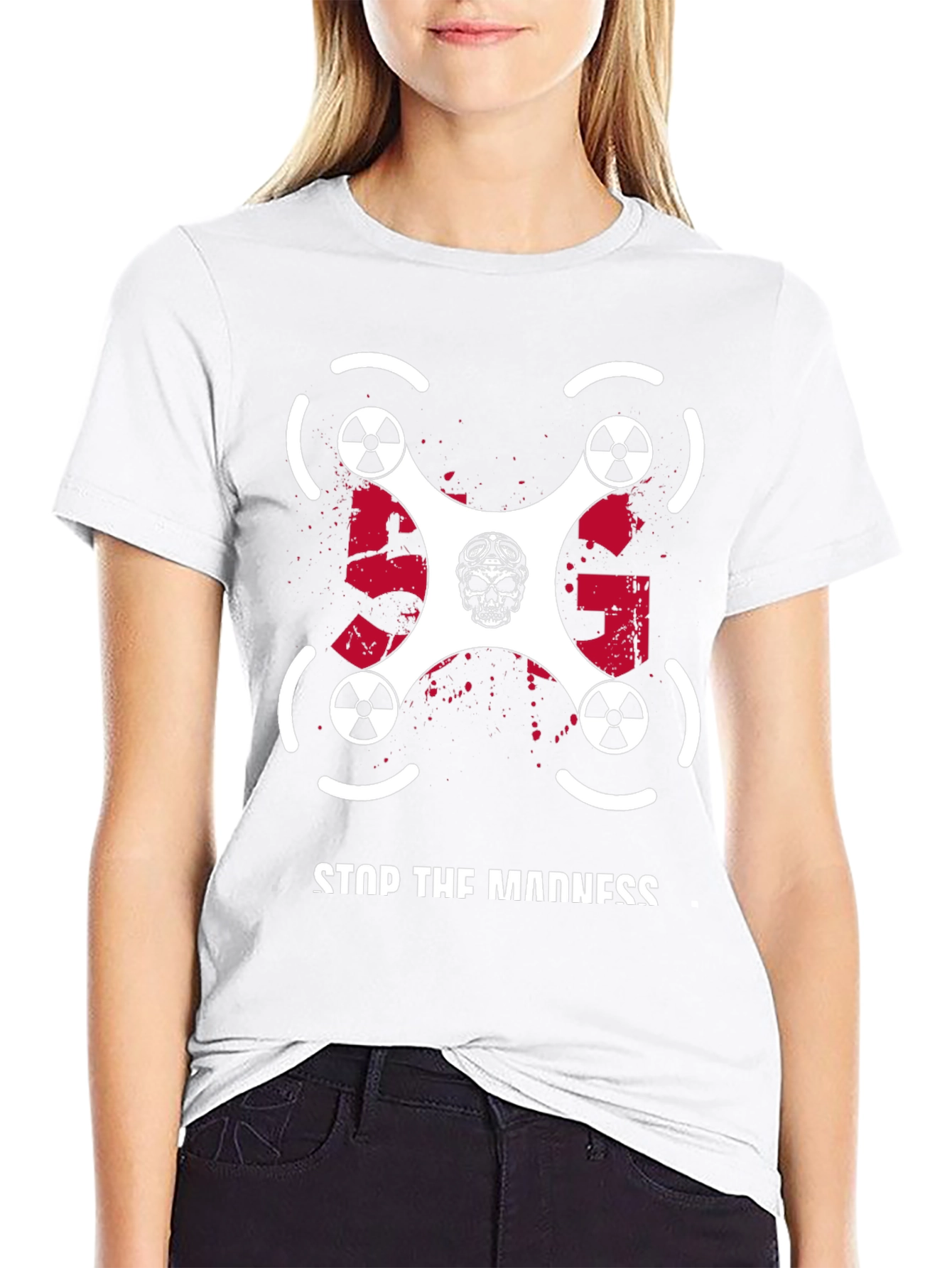 Stop The Madness Drone T-Shirt