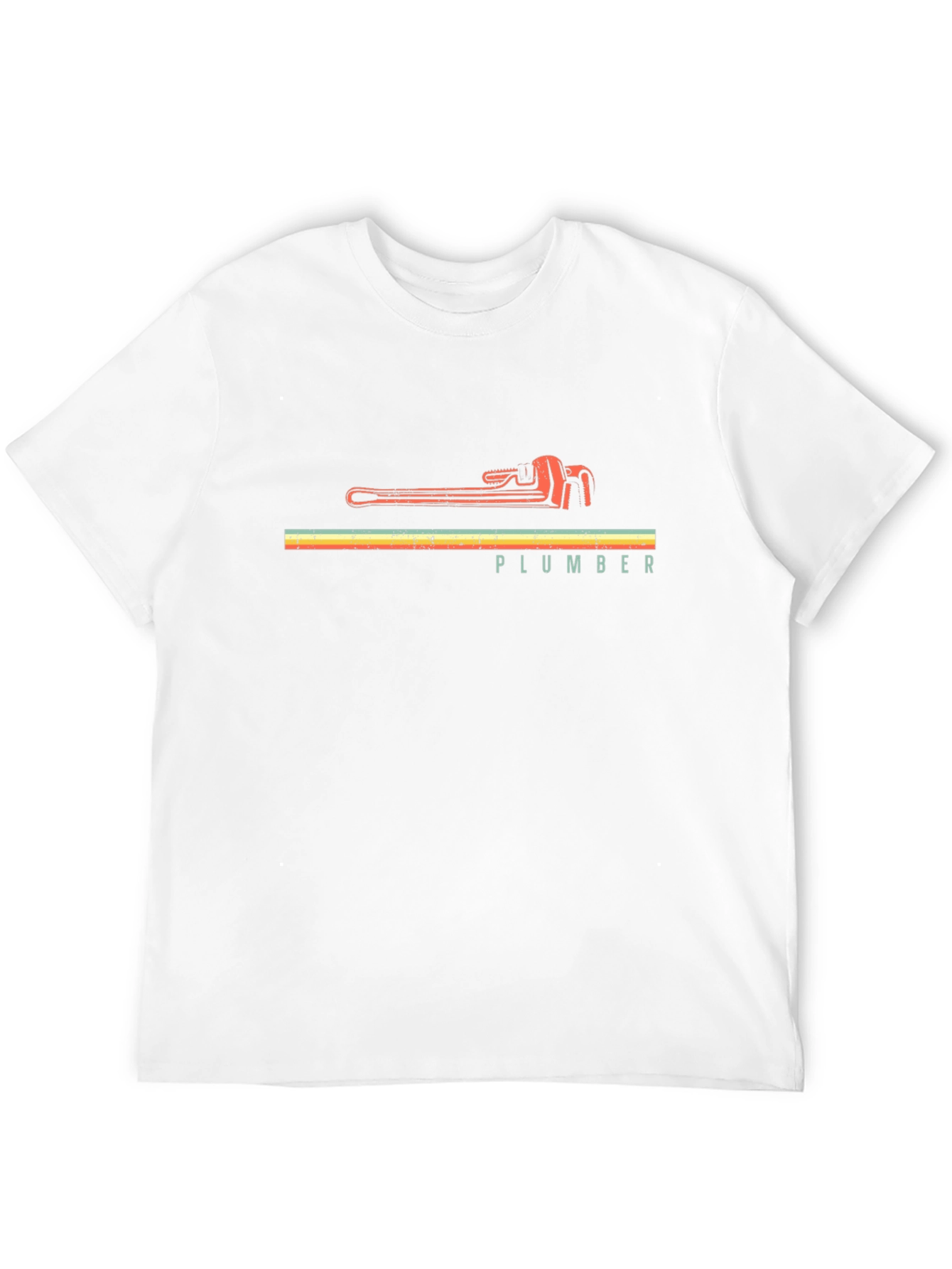 Retro Plumber T-Shirt - Cool Plumbing Tee