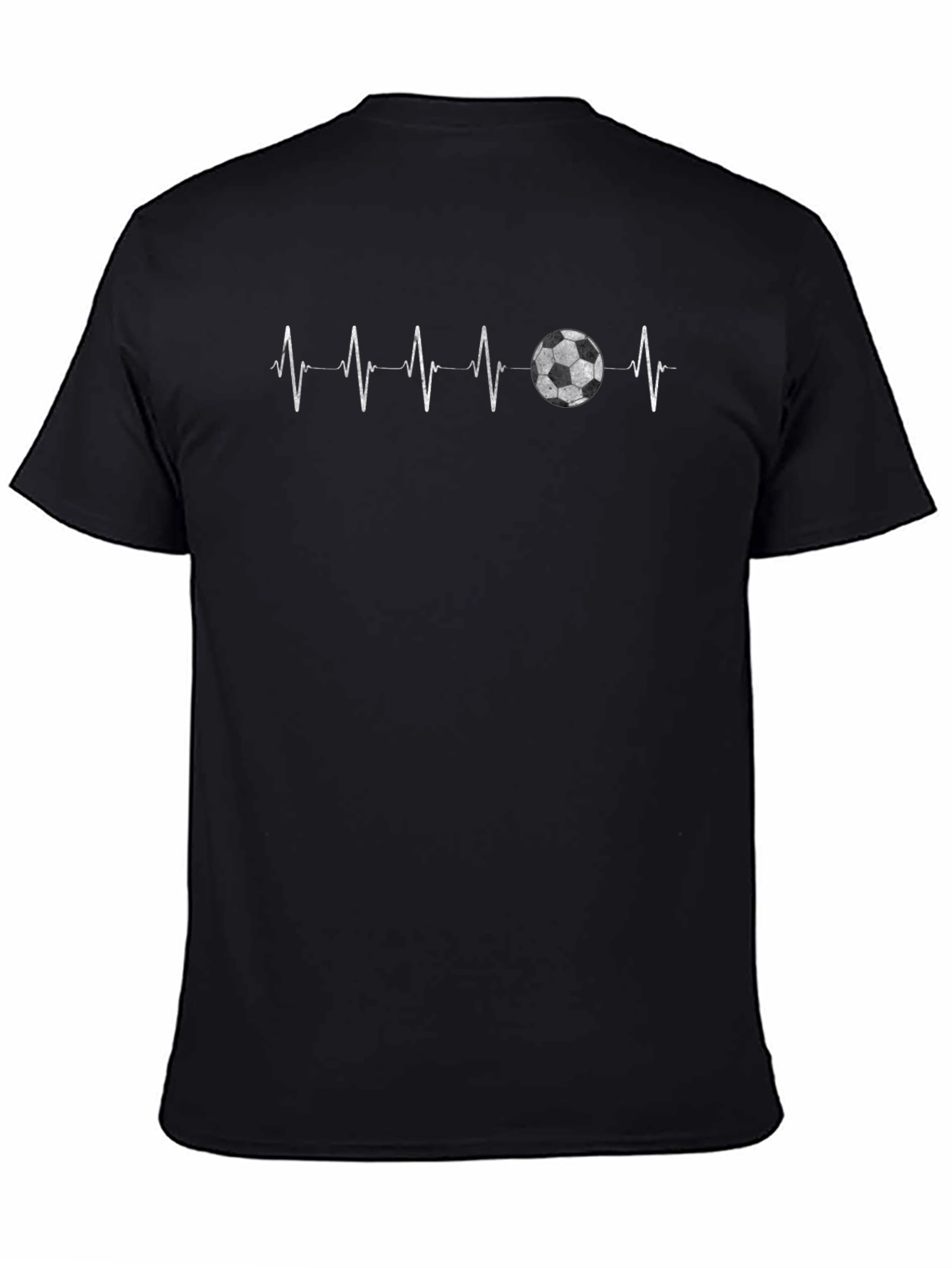 Soccer Heartbeat T-Shirt - Passionate Fan Tee