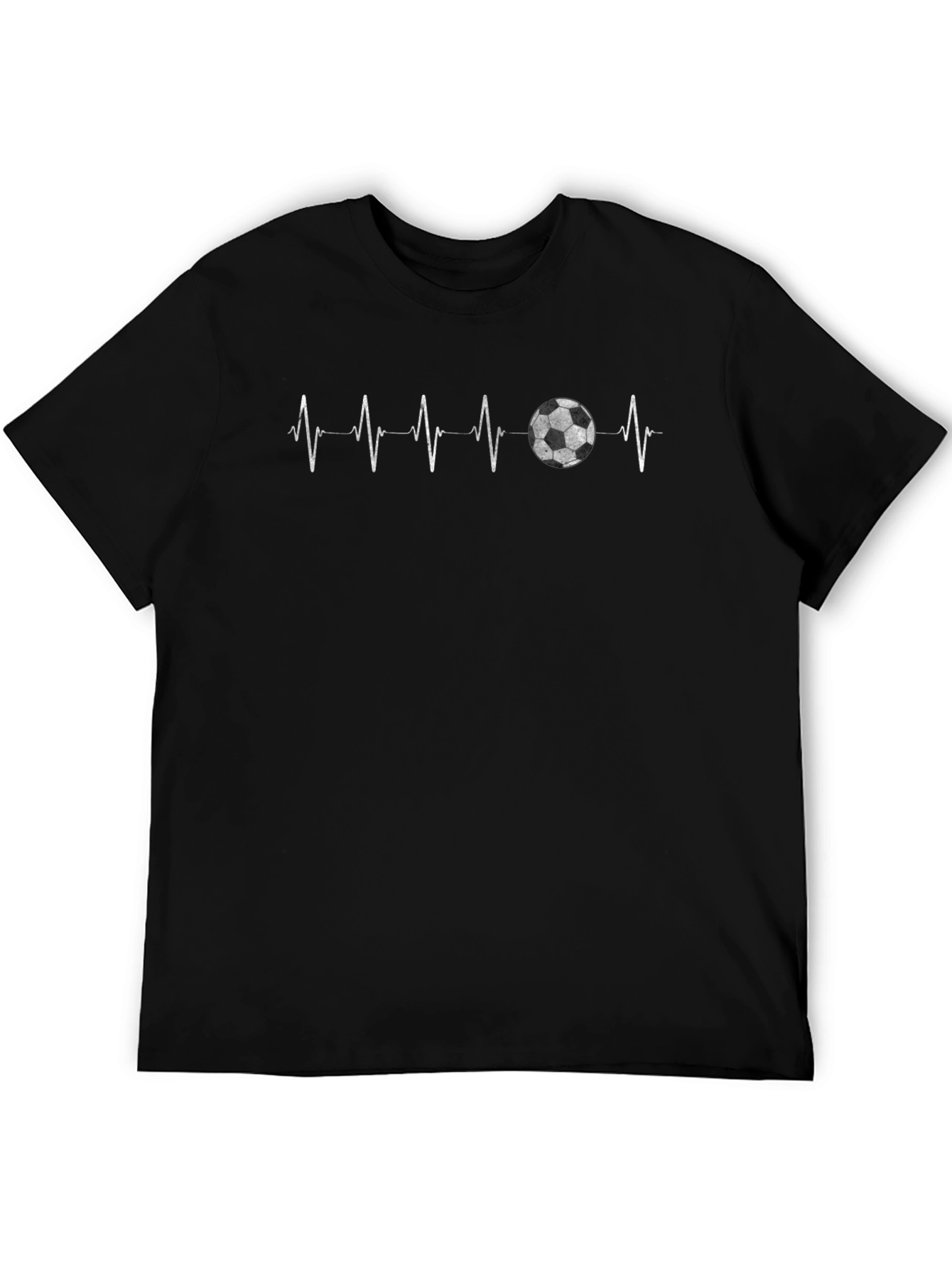 Soccer Heartbeat T-Shirt - Passionate Fan Tee