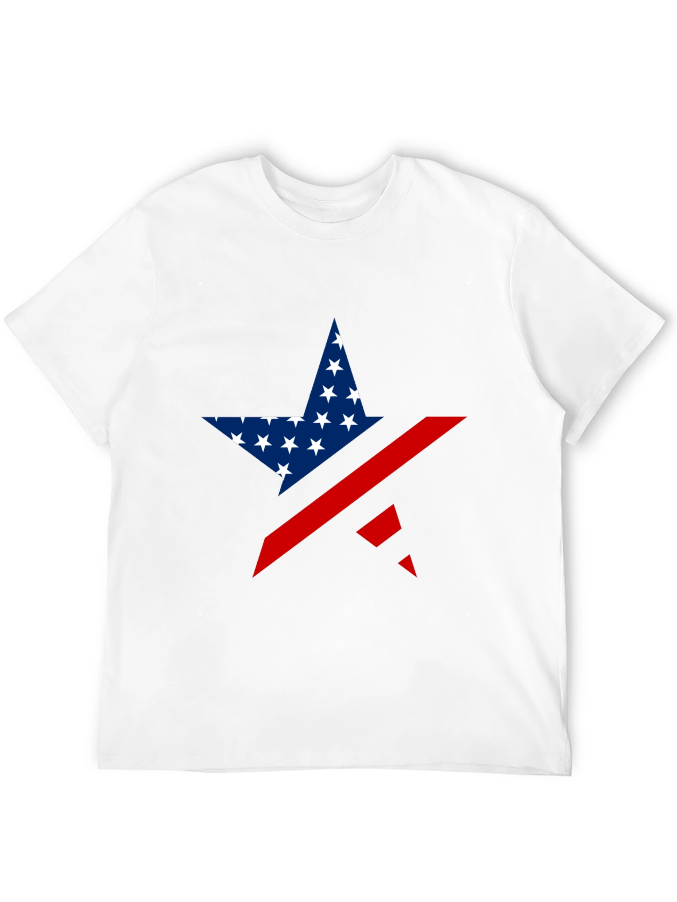 Stars & Stripes Graphic Tee - Patriotic Style