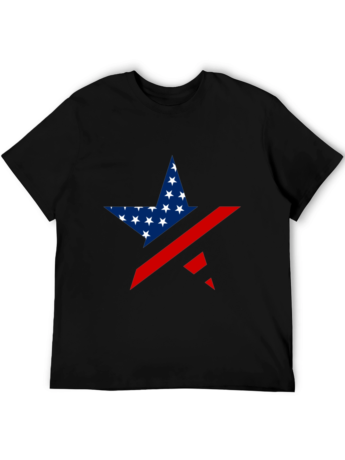 Stars & Stripes Graphic Tee - Patriotic Style