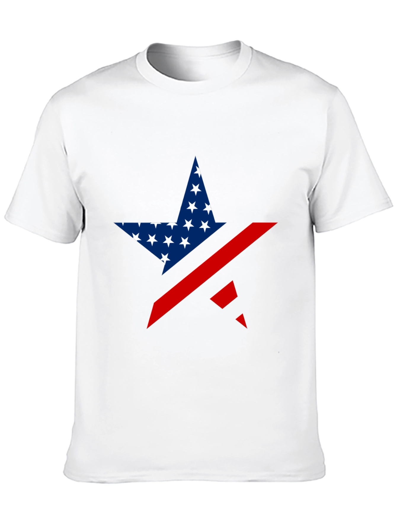 Stars & Stripes Graphic Tee - Patriotic Style