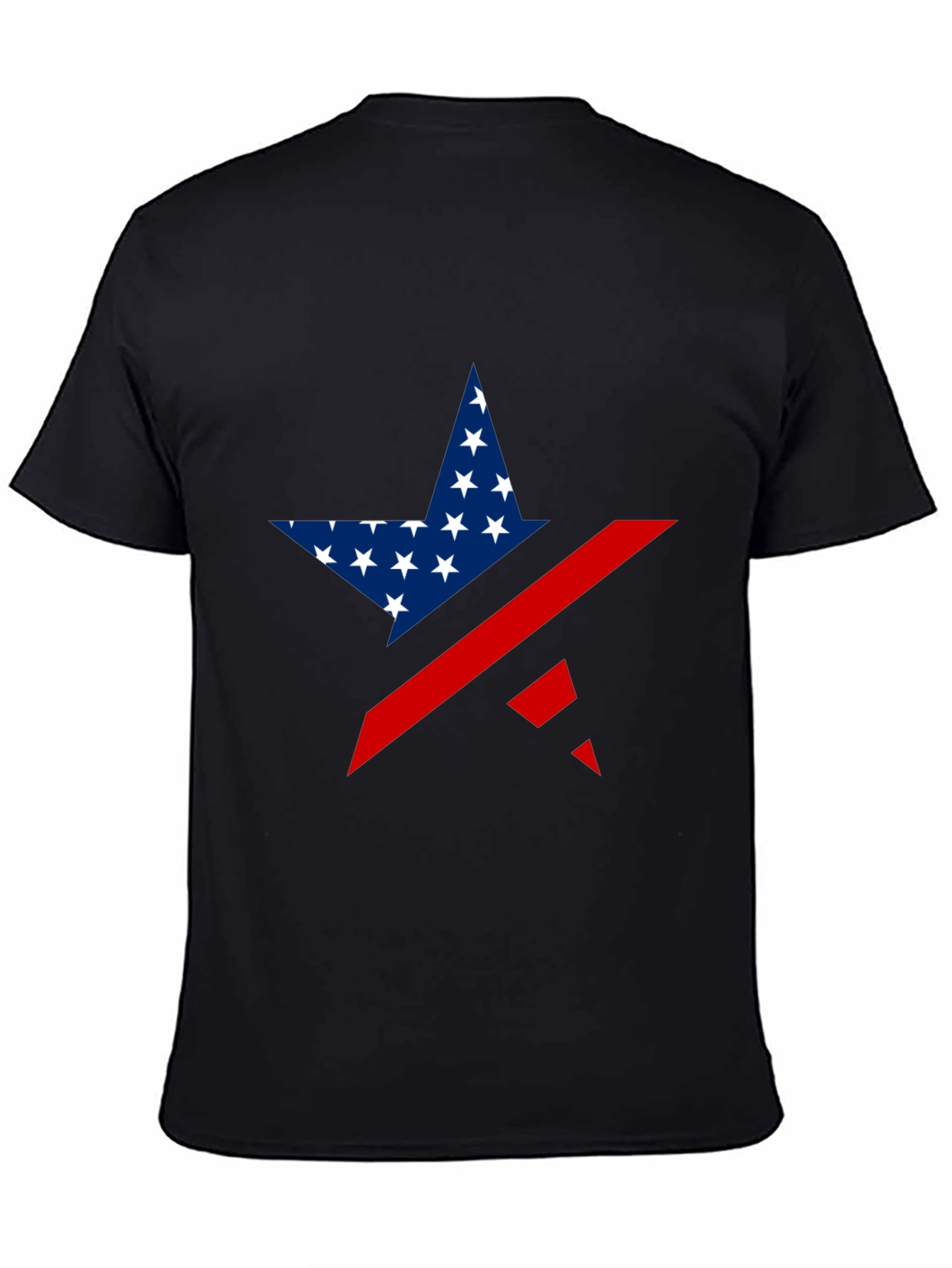 Stars & Stripes Graphic Tee - Patriotic Style