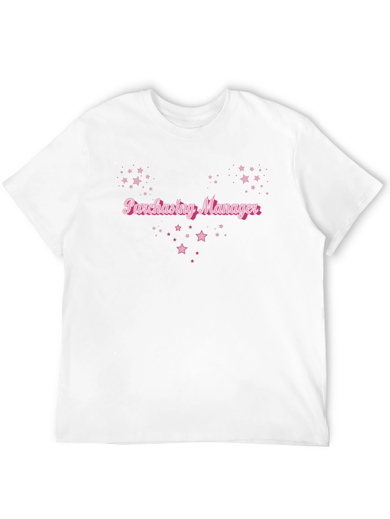 Purchasing Manager Star Tee - Black Cotton Blend
