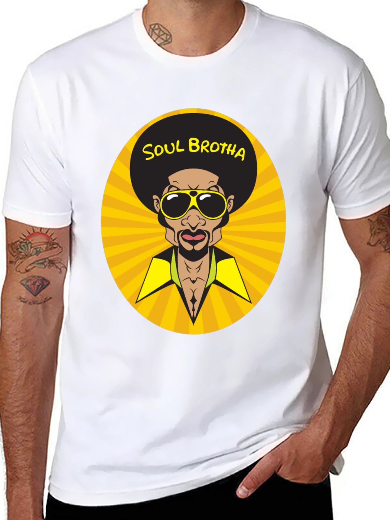 Soul Brotha T-Shirt: Retro Style