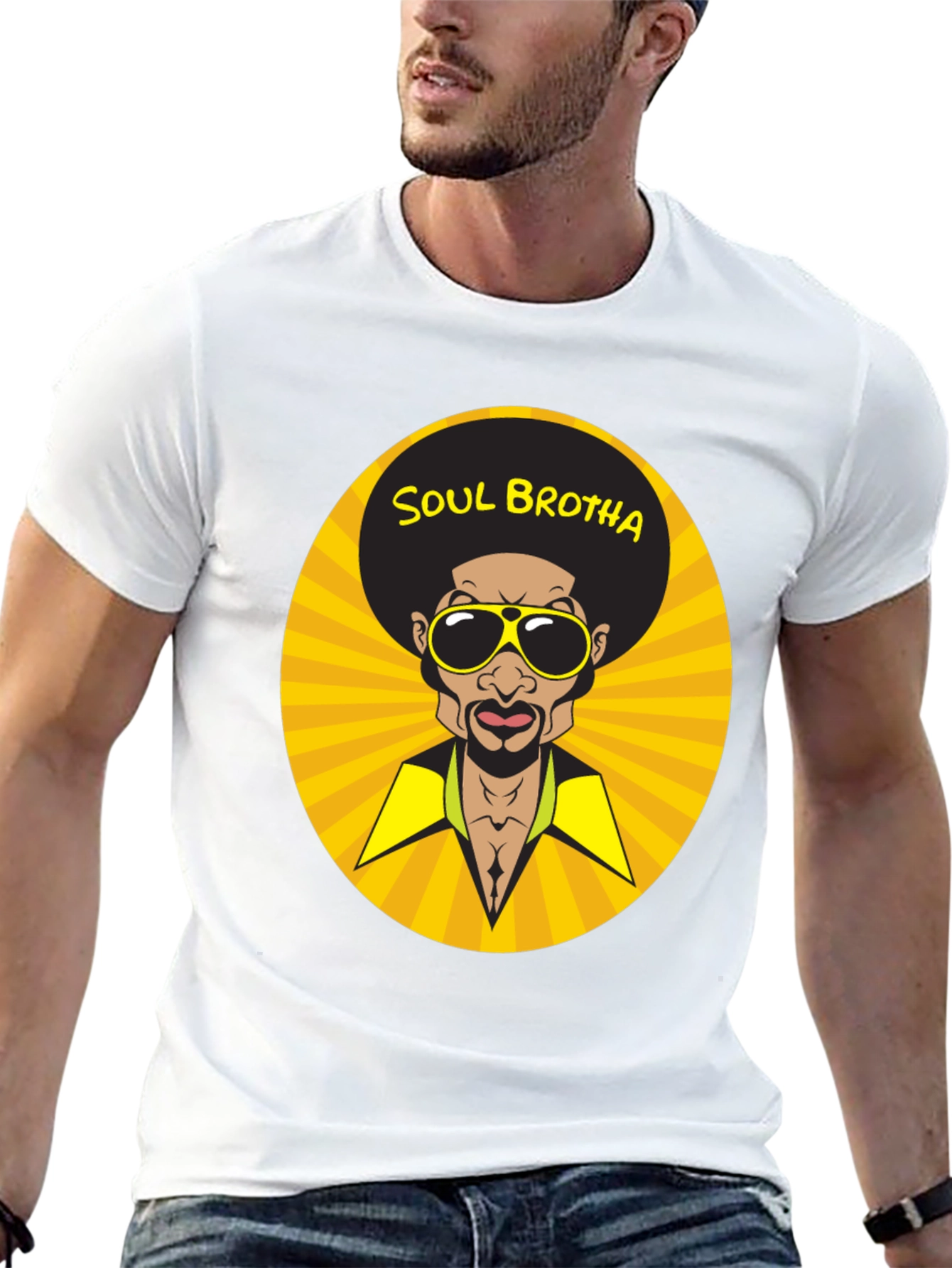 Soul Brotha T-Shirt: Retro Style