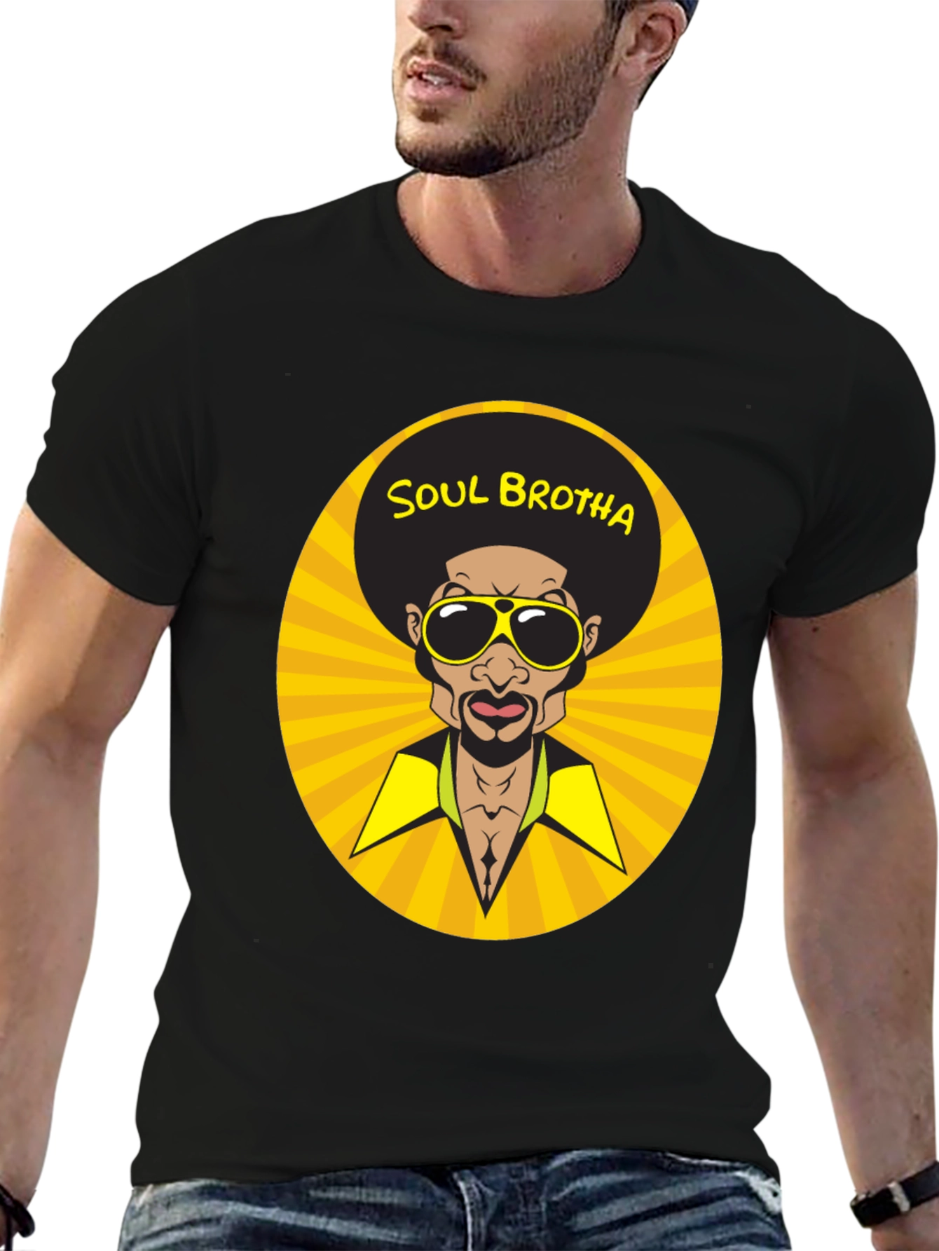 Soul Brotha T-Shirt: Retro Style