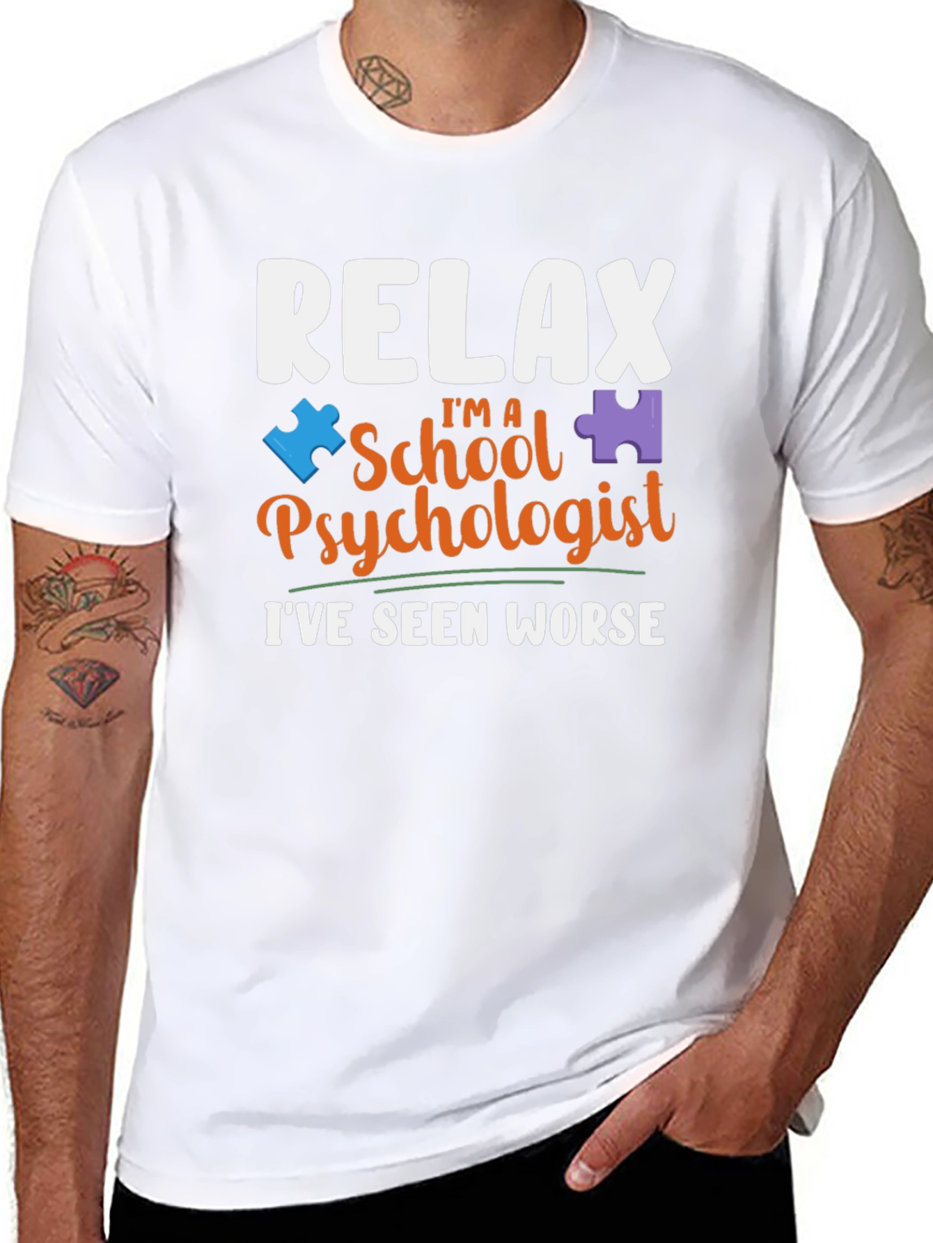 Relax Im a School Psychologist T-Shirt