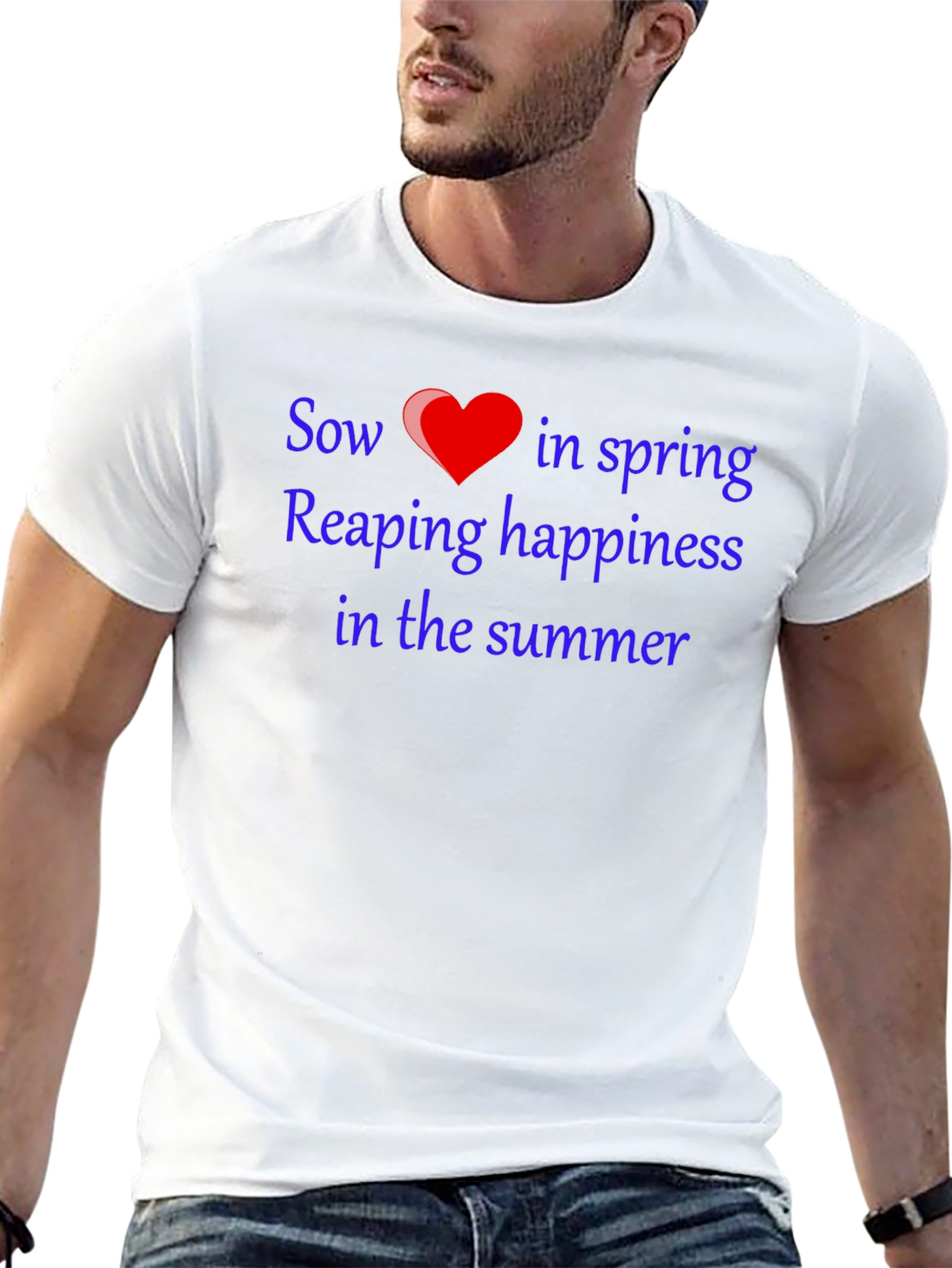 Sow Love T-Shirt - Spring & Summer Happiness