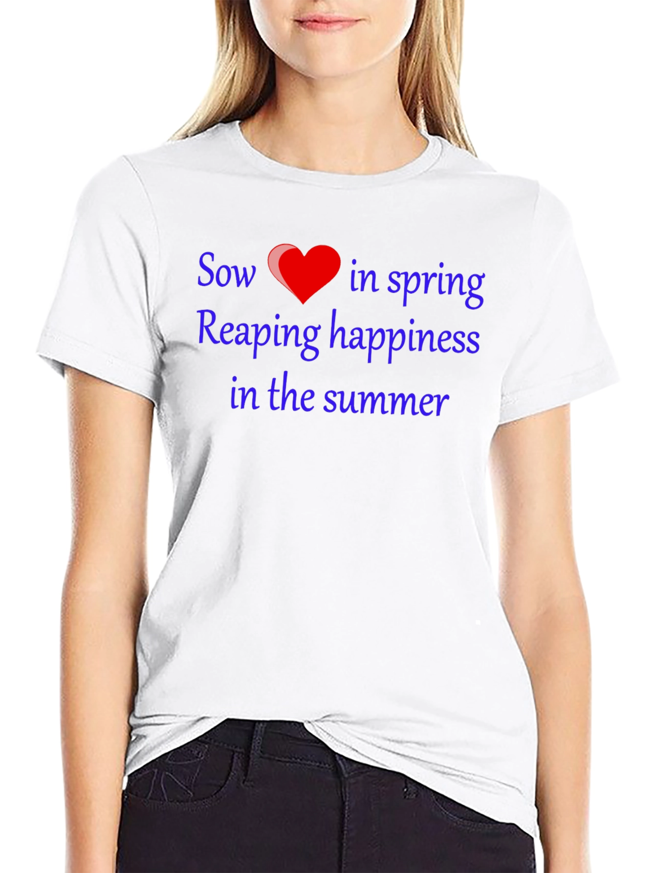 Sow Love T-Shirt - Spring & Summer Happiness