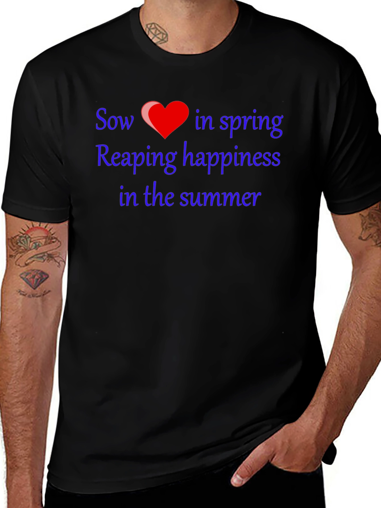 Sow Love T-Shirt - Spring & Summer Happiness