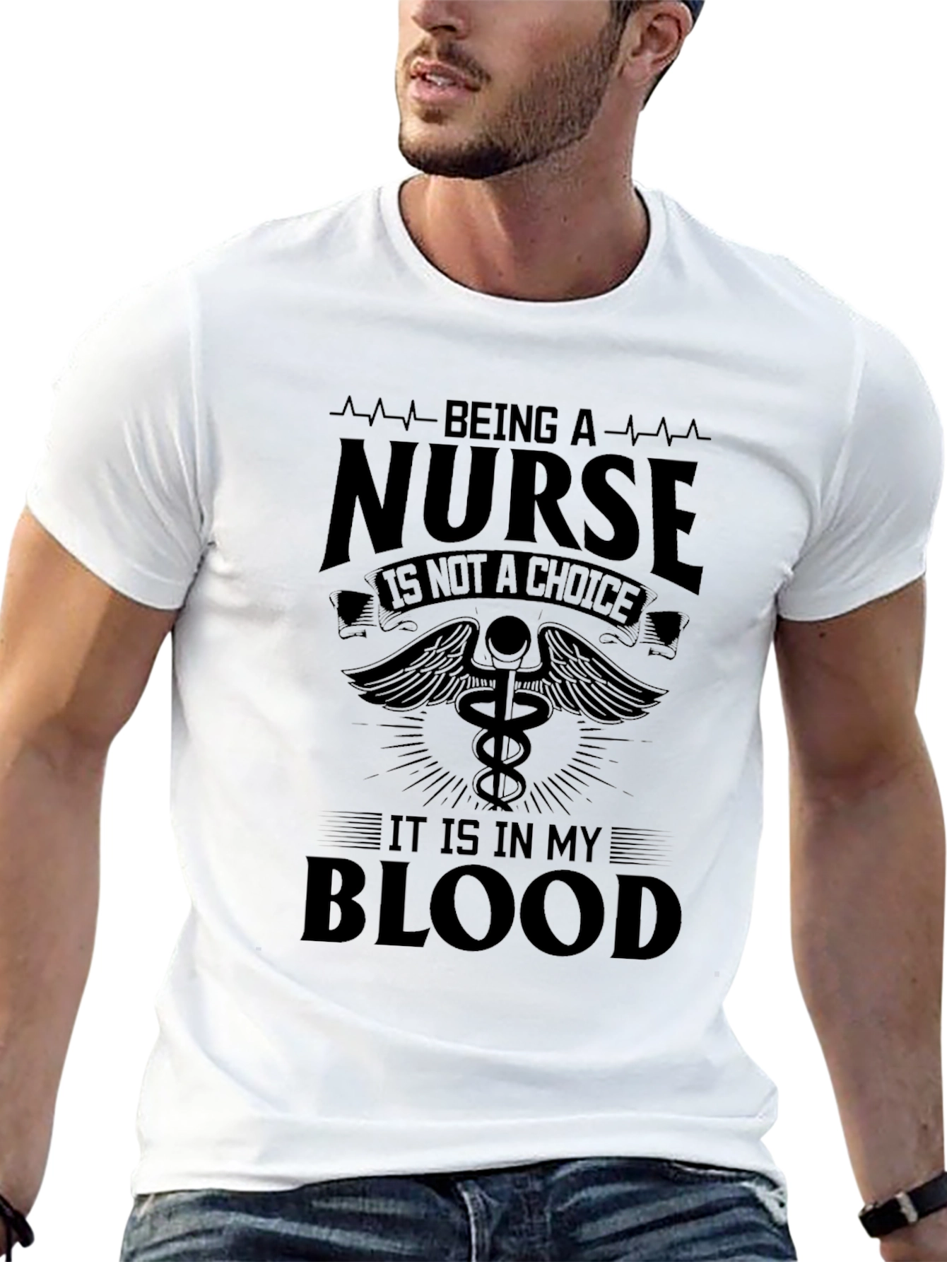 Being a Nurse T-Shirt - Its in My Blood!