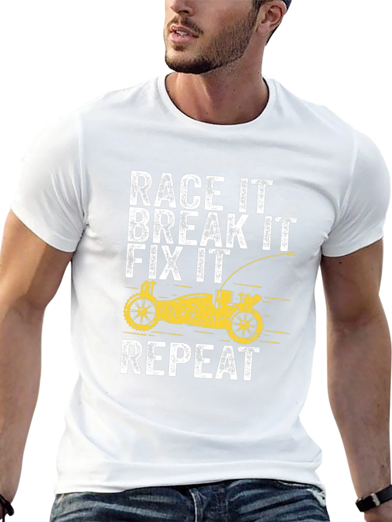 Race It Break It Fix It RC Car T-Shirt