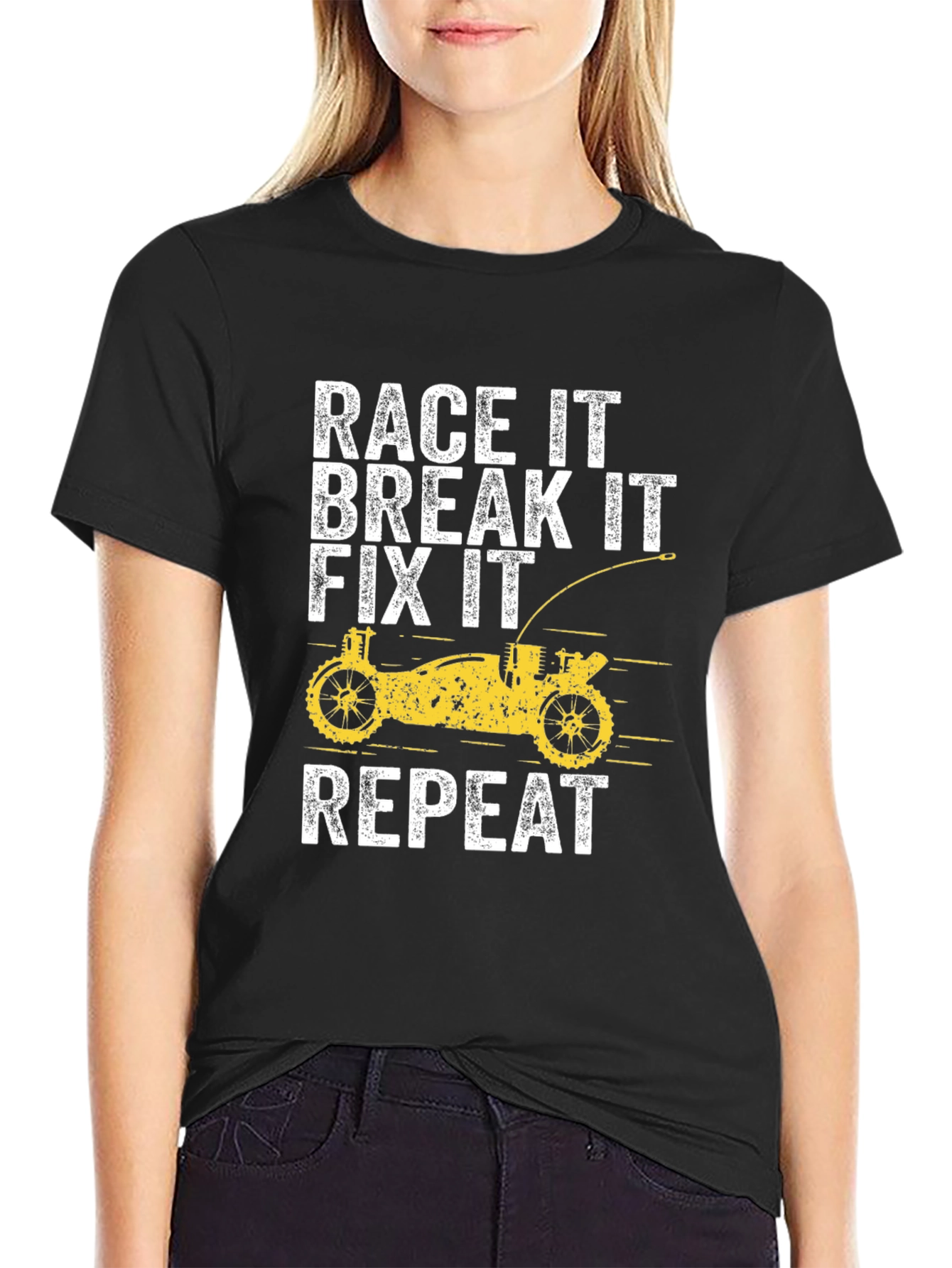 Race It Break It Fix It RC Car T-Shirt