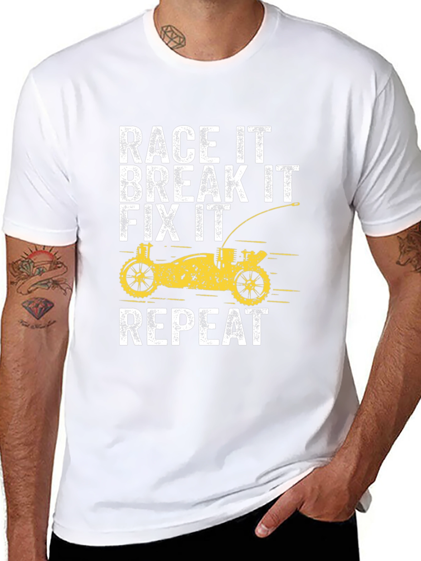 Race It Break It Fix It RC Car T-Shirt