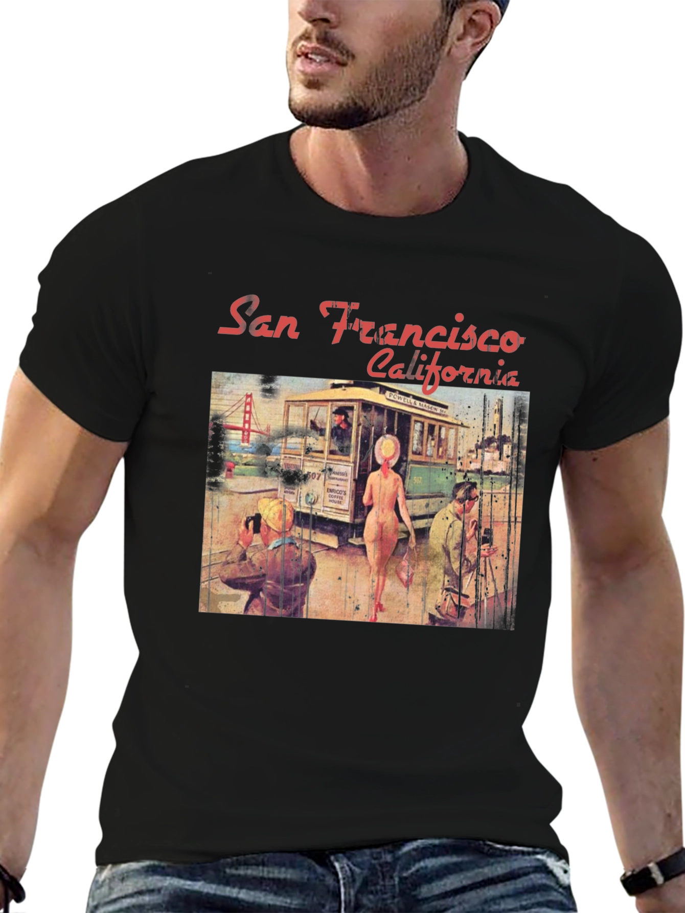 San Francisco California Graphic T-Shirt