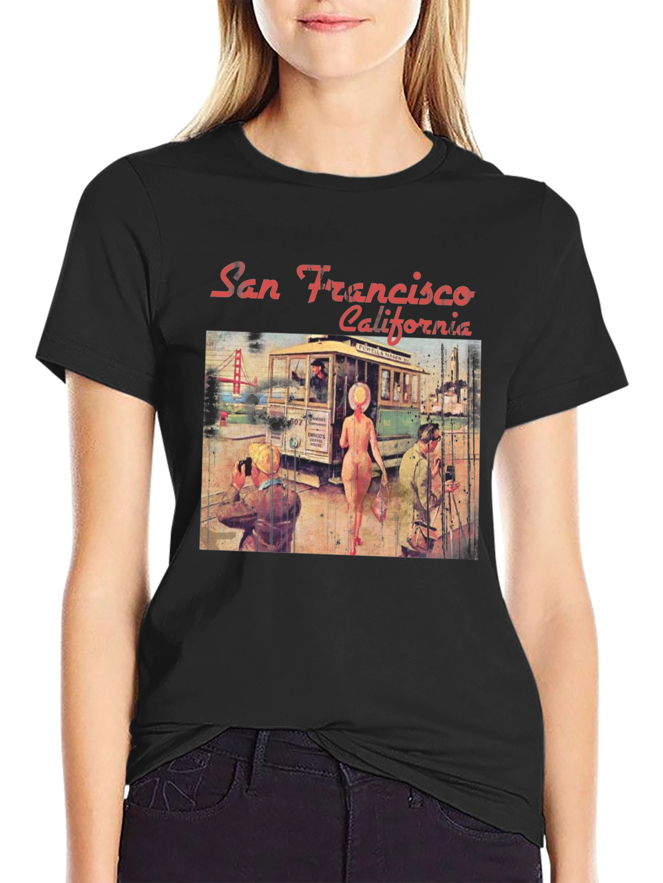 San Francisco California Graphic T-Shirt