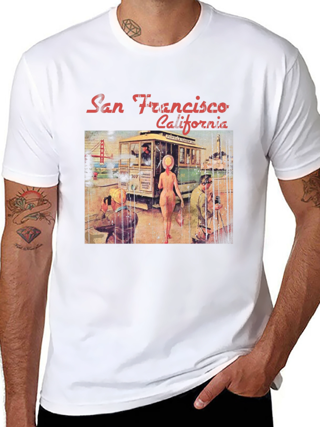 San Francisco California Graphic T-Shirt