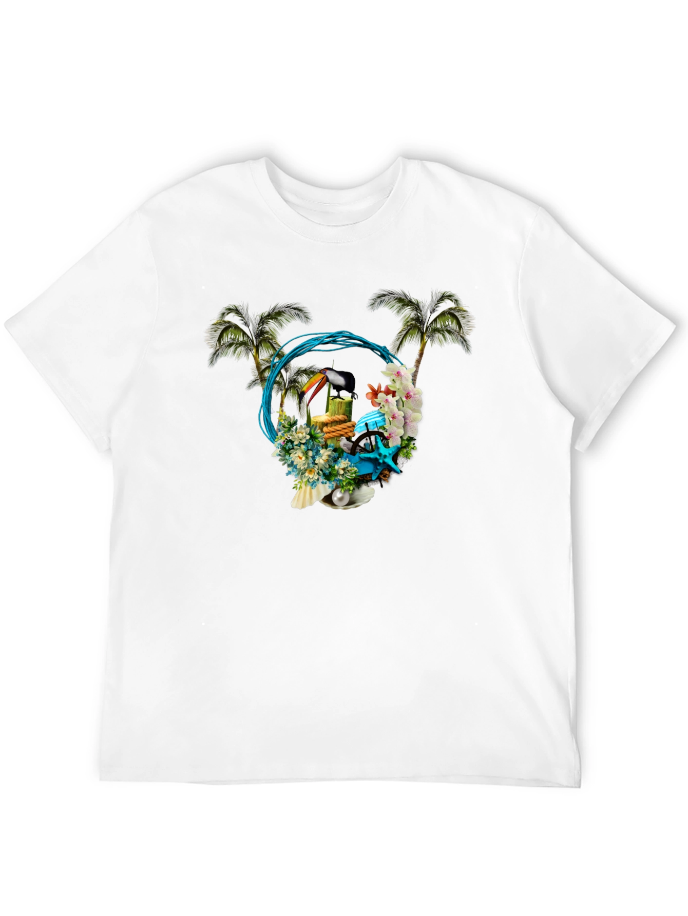 Tropical Beach Paradise T-Shirt