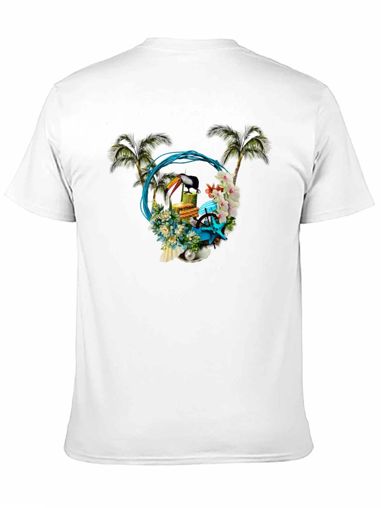 Tropical Beach Paradise T-Shirt