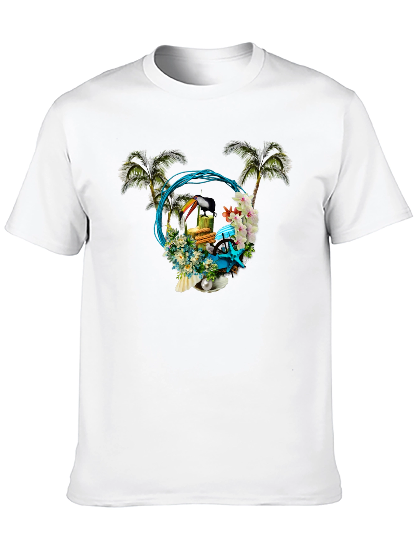 Tropical Beach Paradise T-Shirt