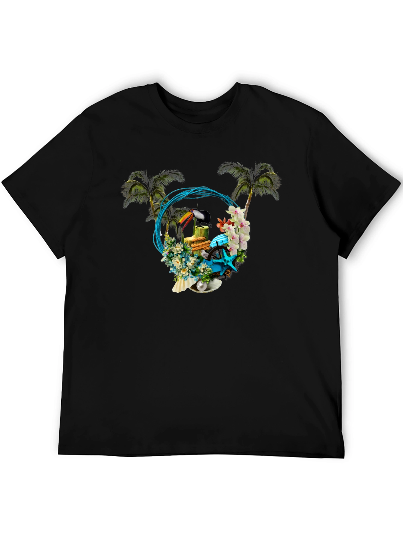 Tropical Beach Paradise T-Shirt