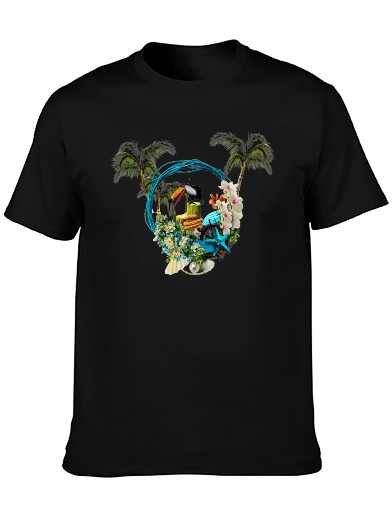 Tropical Beach Paradise T-Shirt