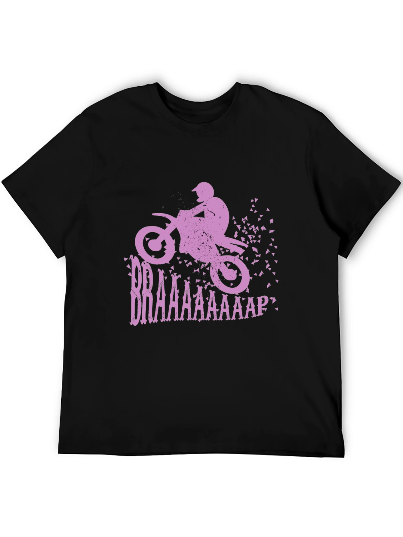 Braaap Motocross T-Shirt - Black