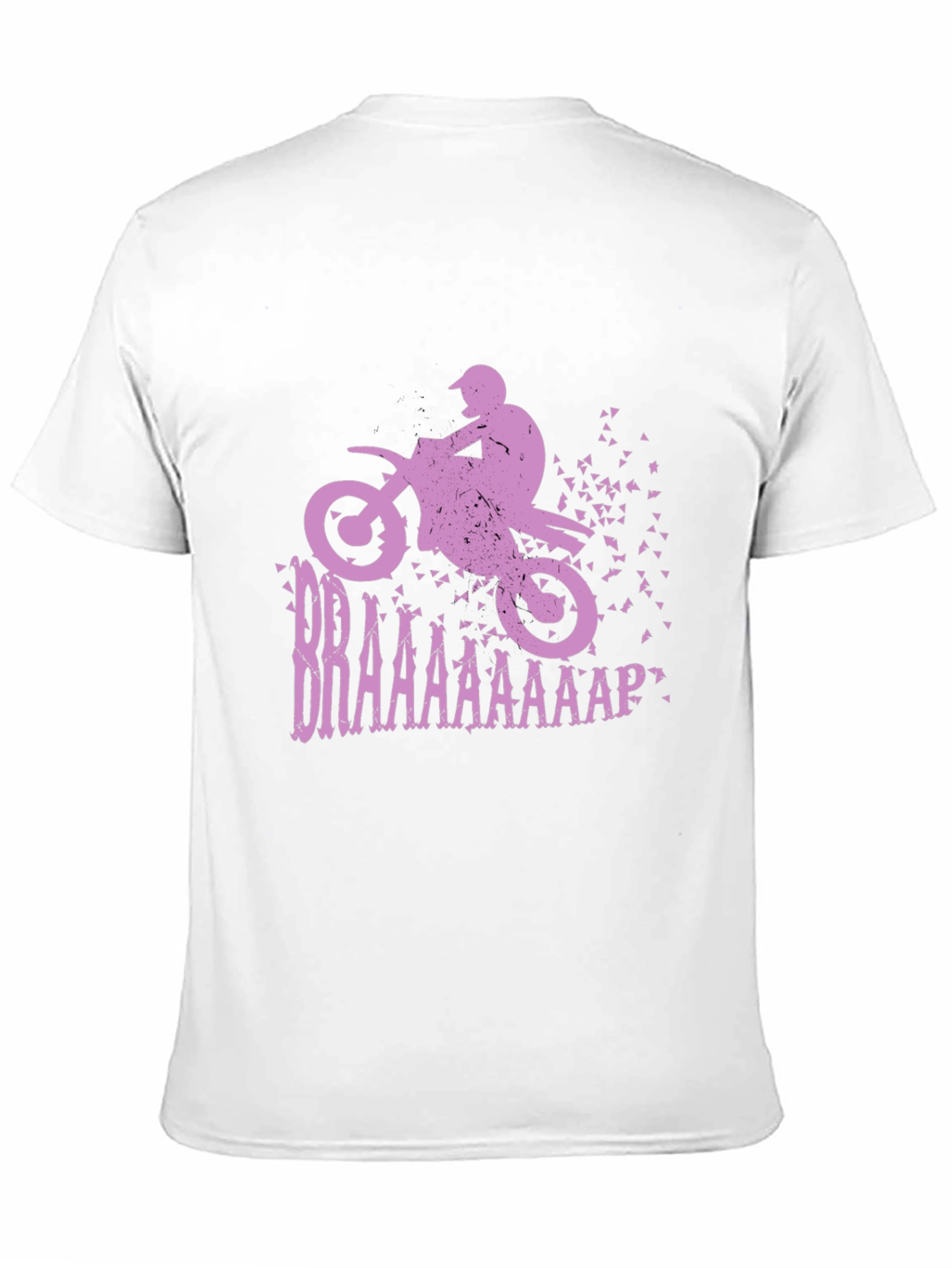 Braaap Motocross T-Shirt - Black