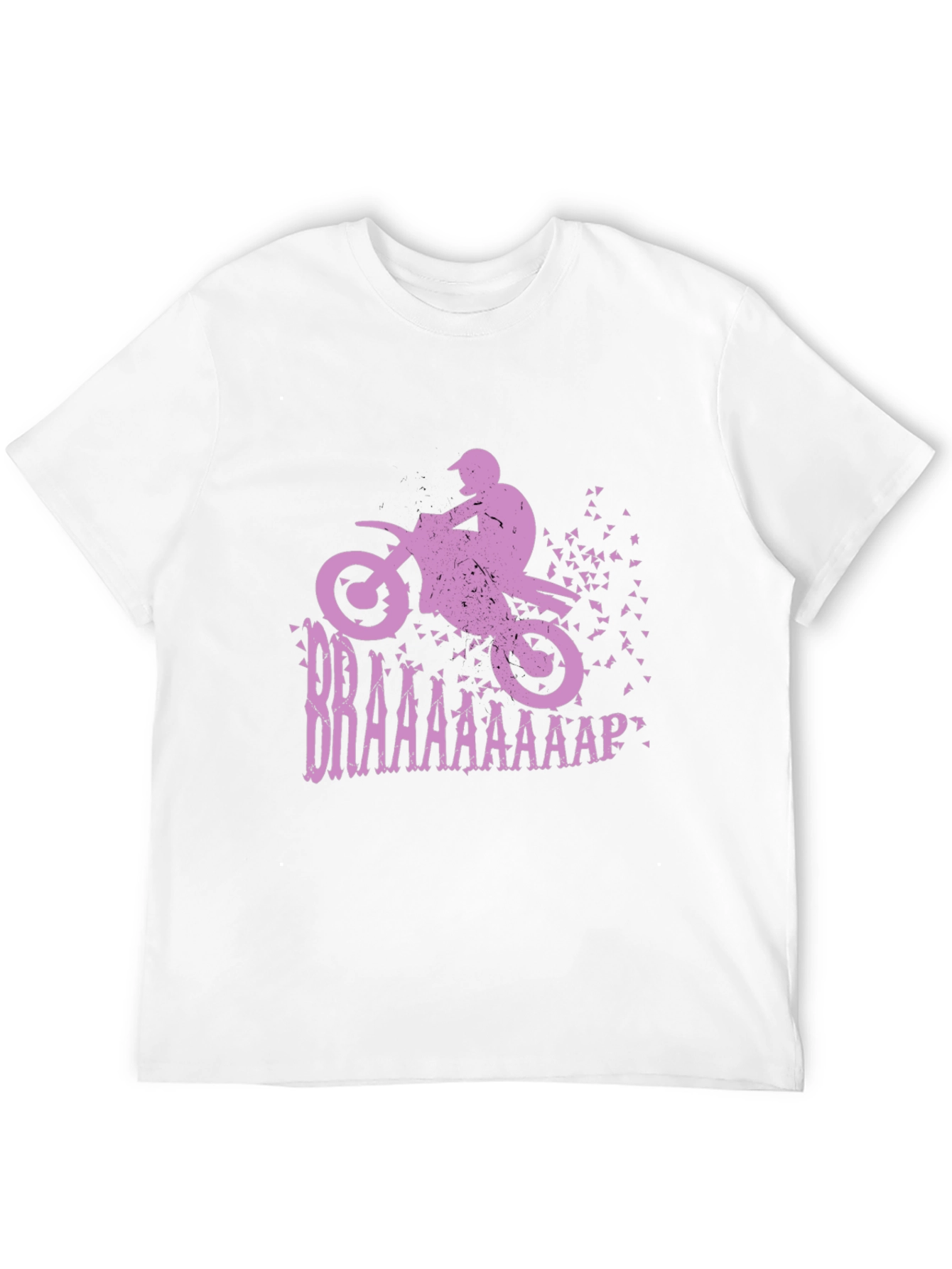 Braaap Motocross T-Shirt - Black
