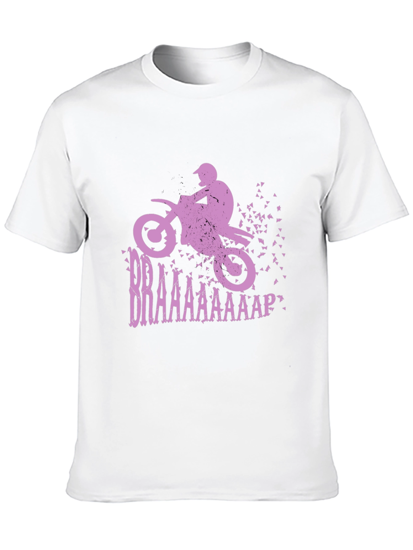 Braaap Motocross T-Shirt - Black